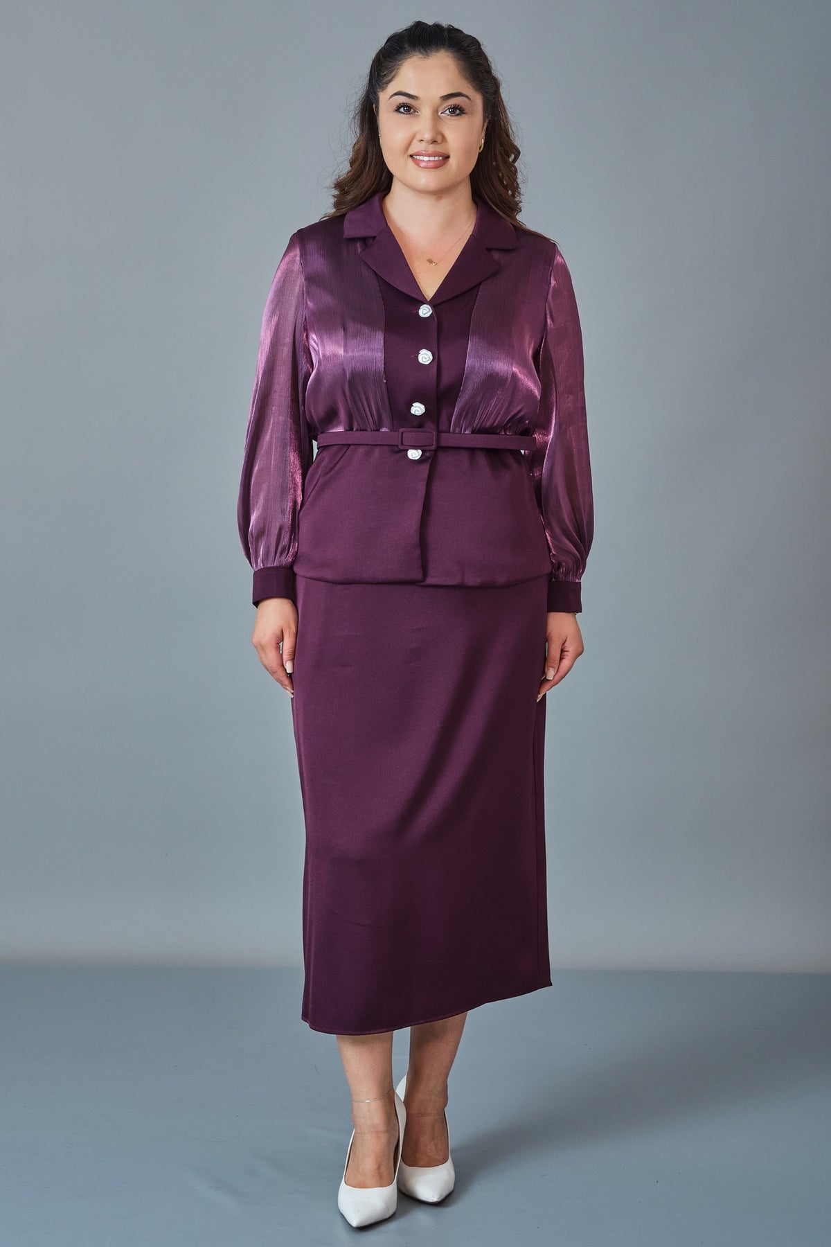 Dress Port - Plus Size Suit (DSP27K3686)