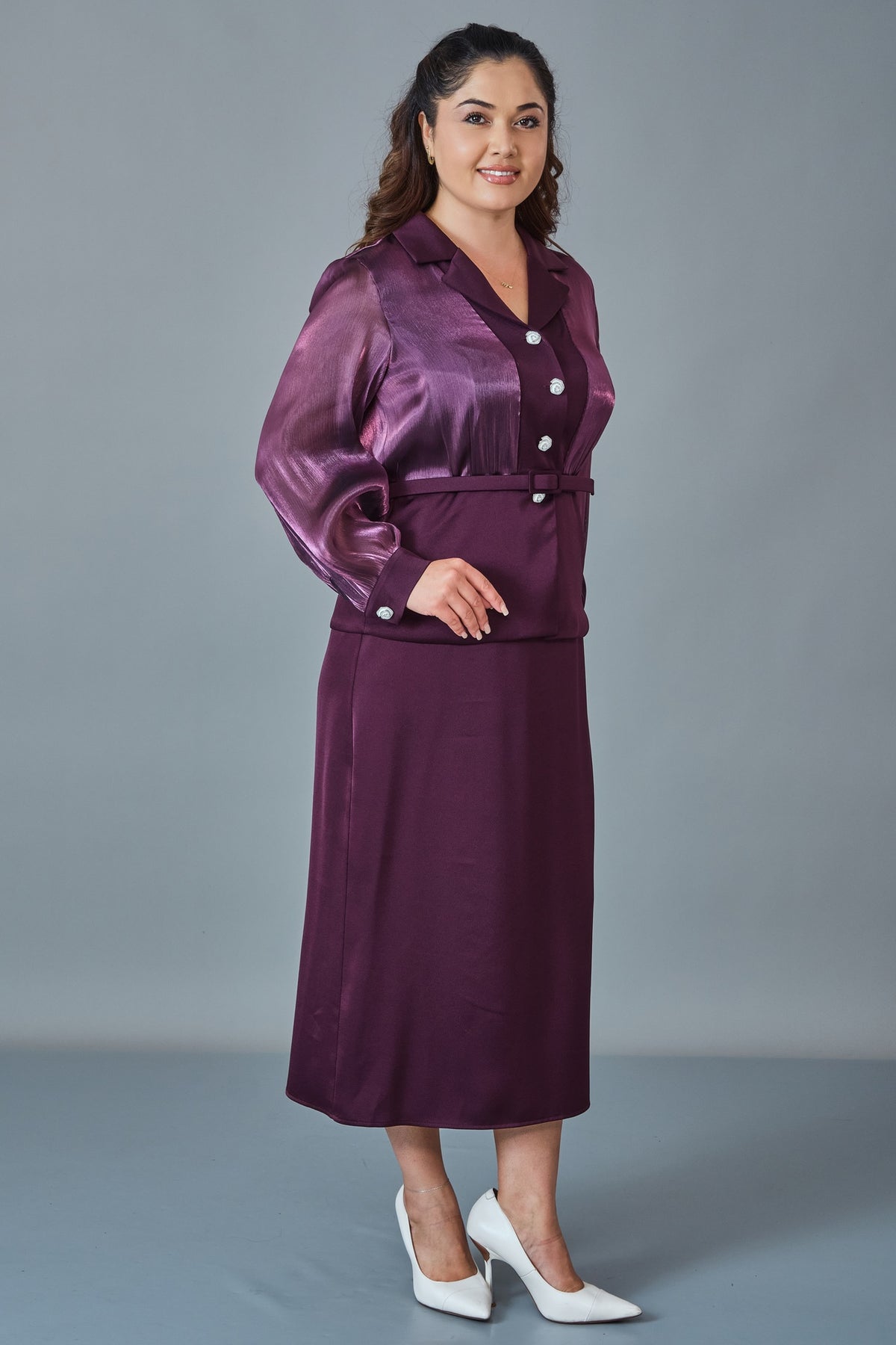 Dress Port - Plus Size Suit (DSP27K3686)
