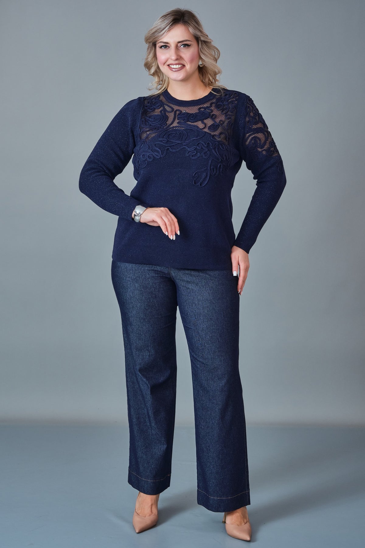 Xlife - Plus Size Blouse (XLF27K8075)