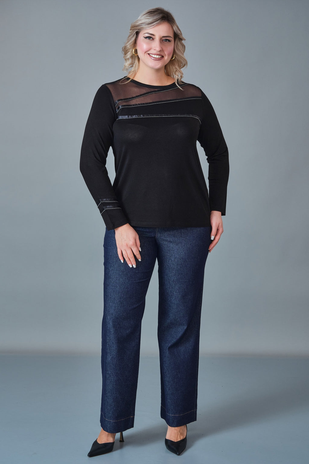 Xlife - Plus Size Blouse (XLF27K8318)
