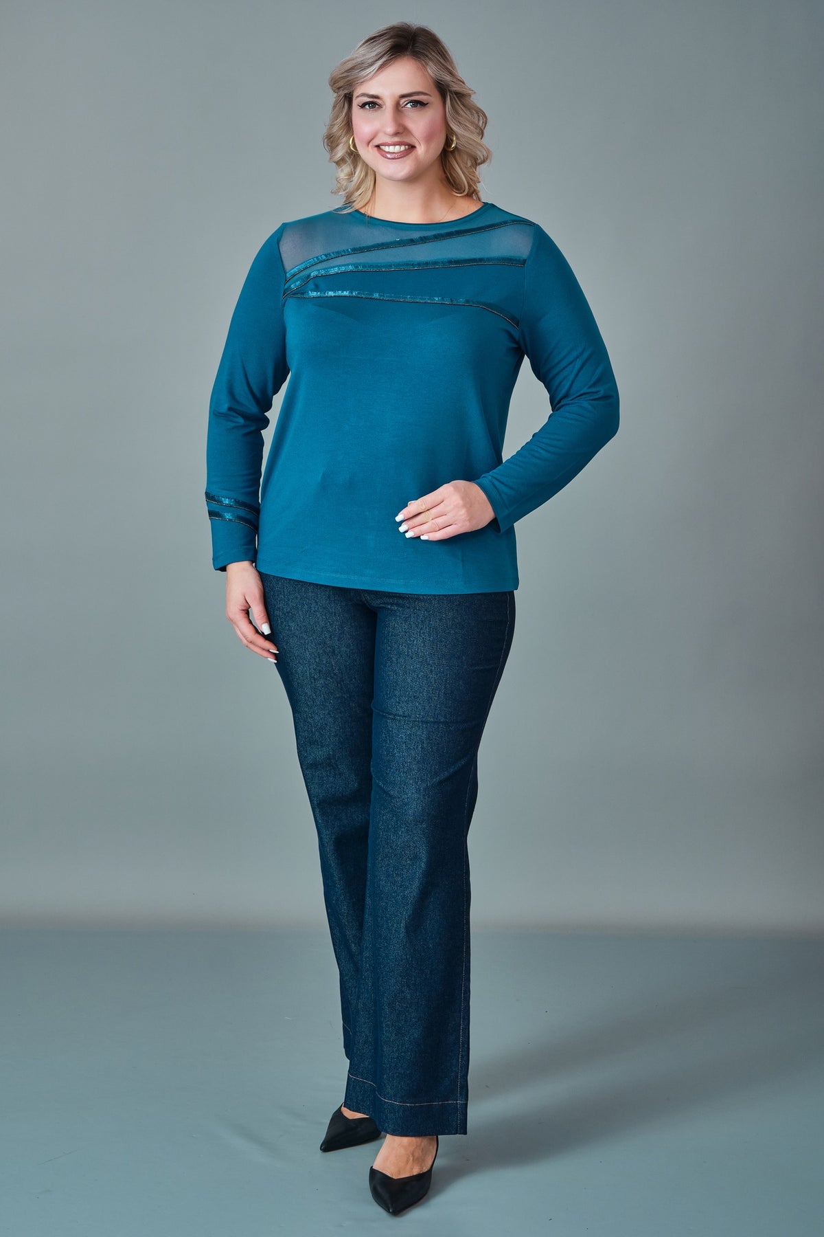 Xlife - Plus Size Blouse (XLF27K8318)