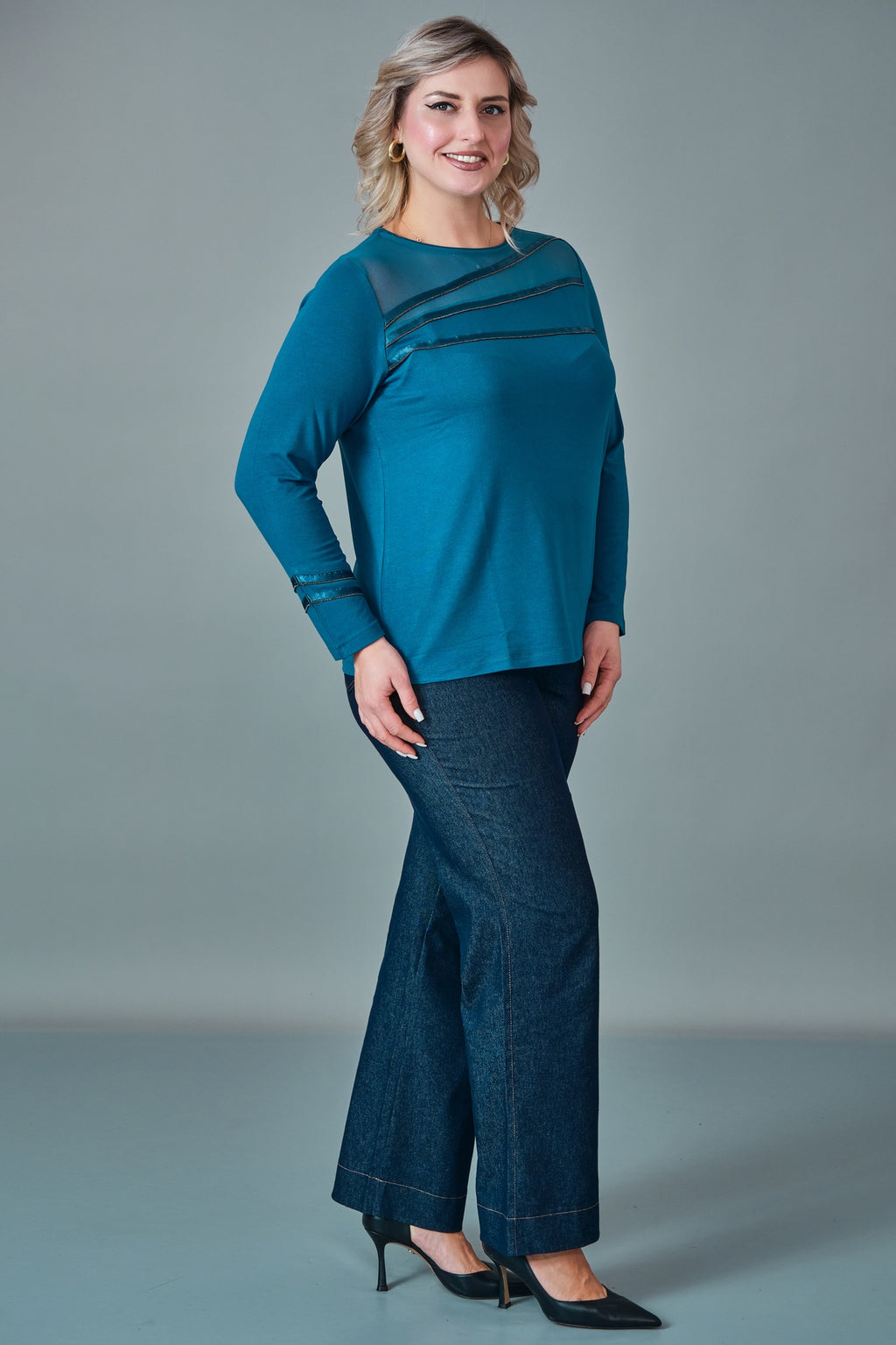 Xlife - Plus Size Blouse (XLF27K8318)