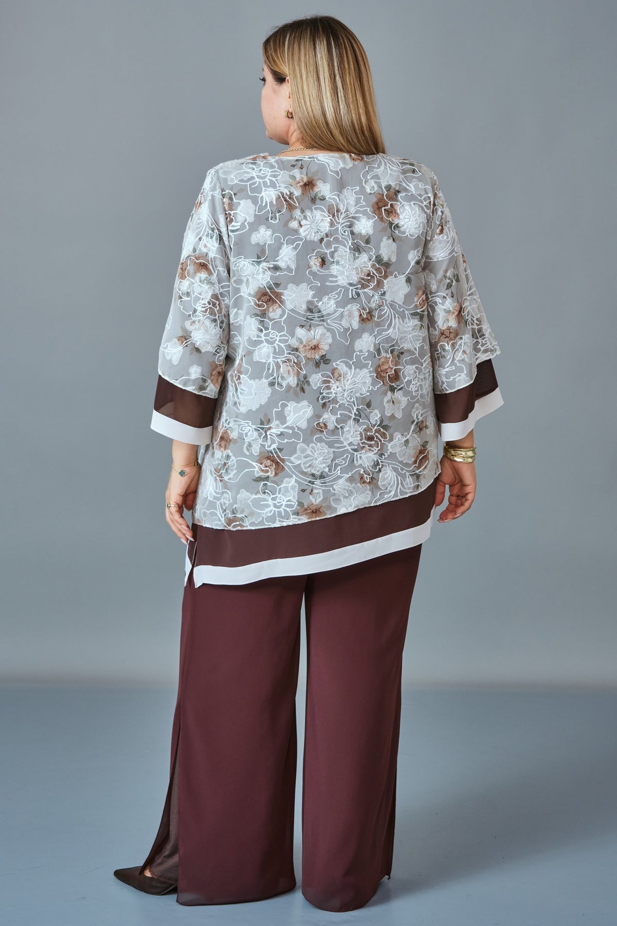 Kifayet - Extended Plus Size Blouse (KFT27K23825)
