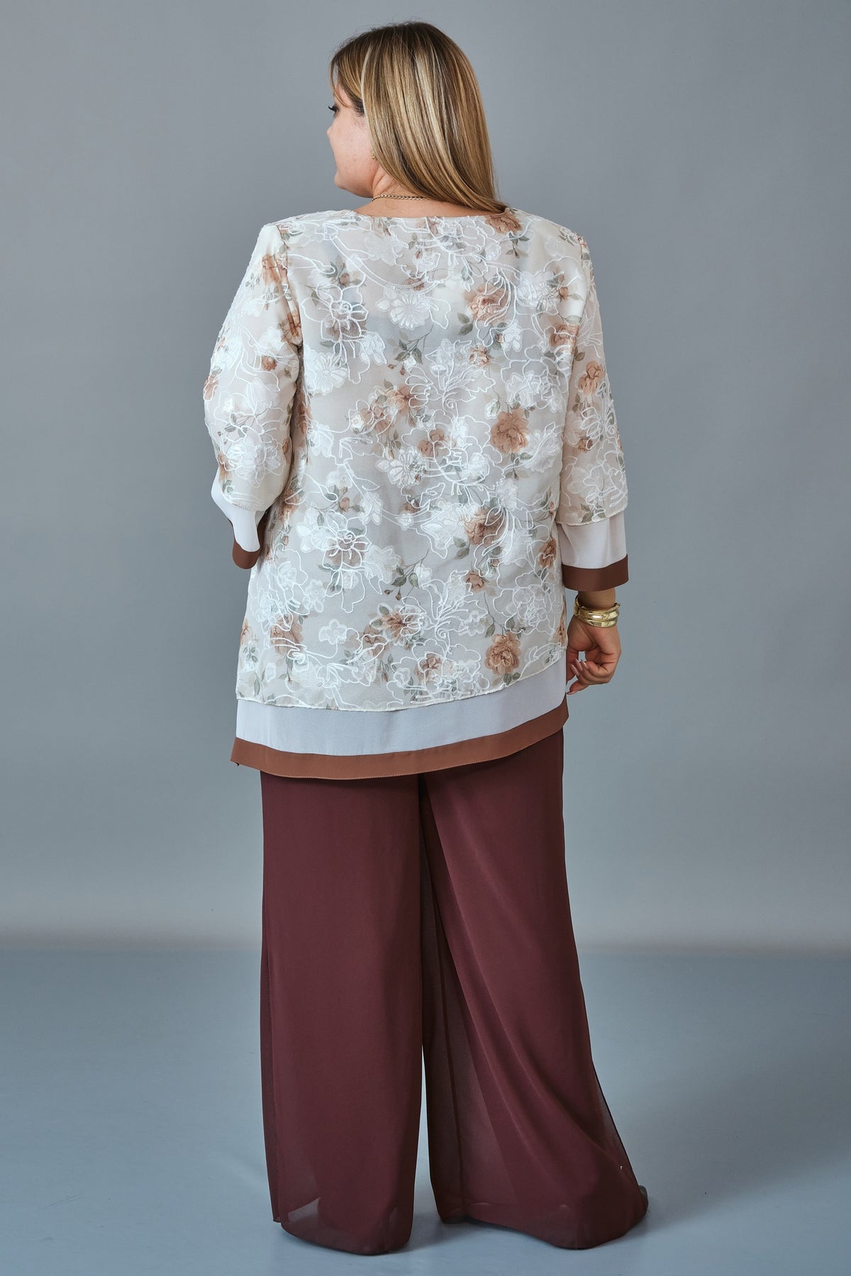 Kifayet - Extended Plus Size Blouse (KFT27K23825)