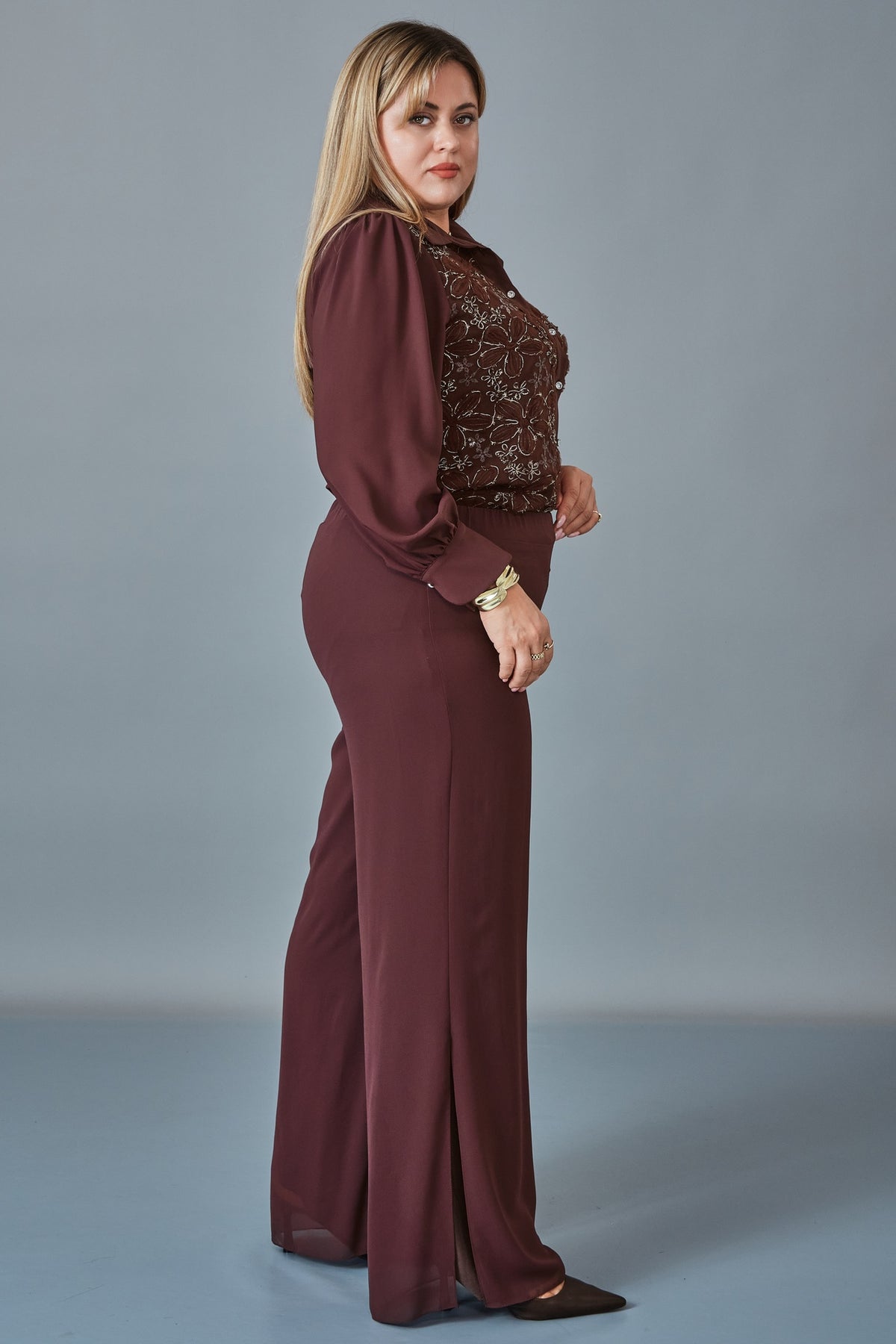Kifayet - Plus Size Trousers (KFT27K18807-P)