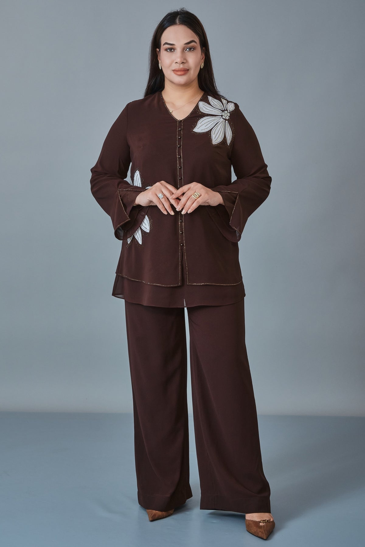 Quizas - Plus Size Suit (QUZ27K6197)