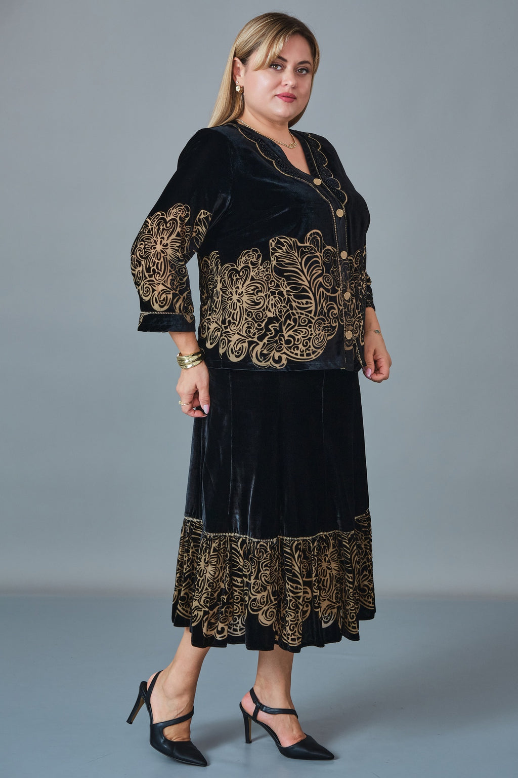 Gumanize - Plus Size Suit (GMZTK241-7291)