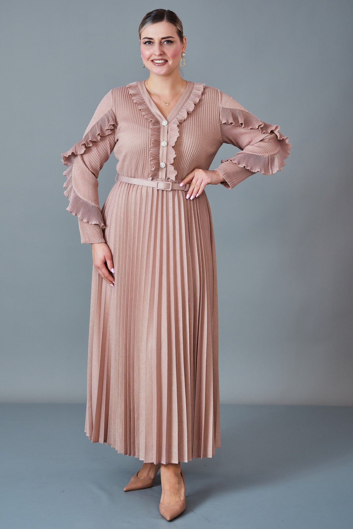 Myraang - Plus Size Dress (MRG27K08-8478)