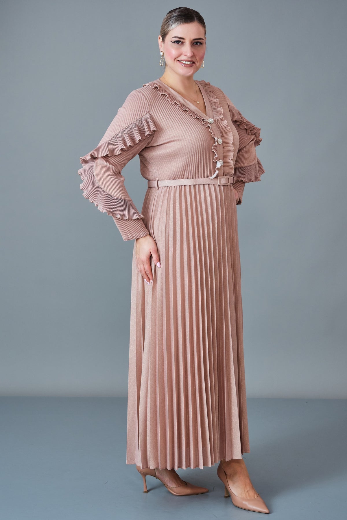 Myraang - Plus Size Dress (MRG27K08-8478)