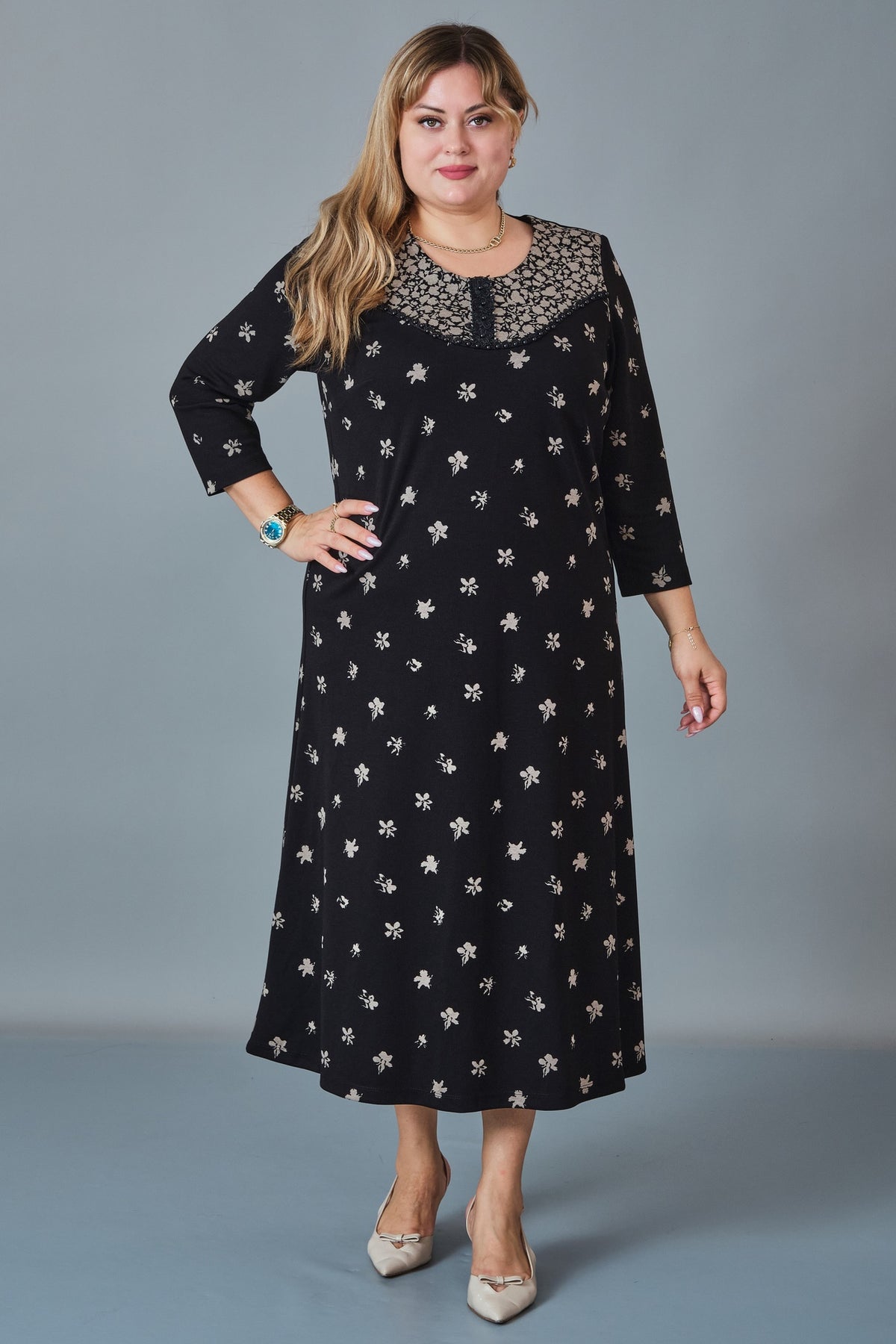 Gumanize - Plus Size Dress (GMZ2027-140-8552)