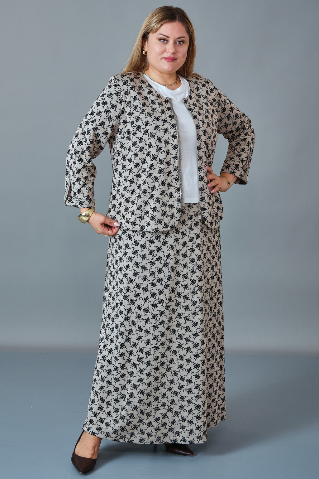 Gumanize - Plus Size Suit (GMZTK787-8494)