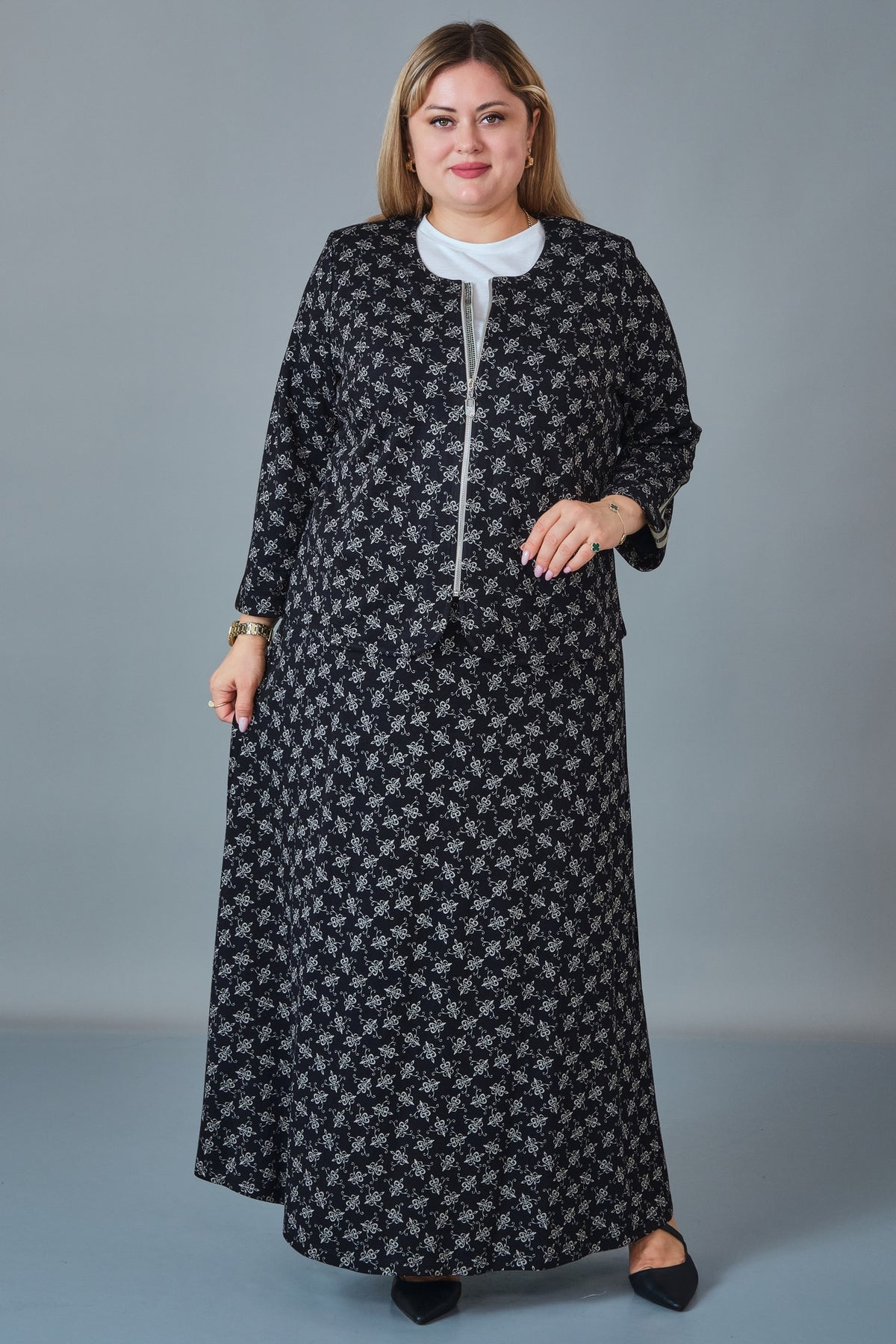 Gumanize - Plus Size Suit (GMZTK787-8494)