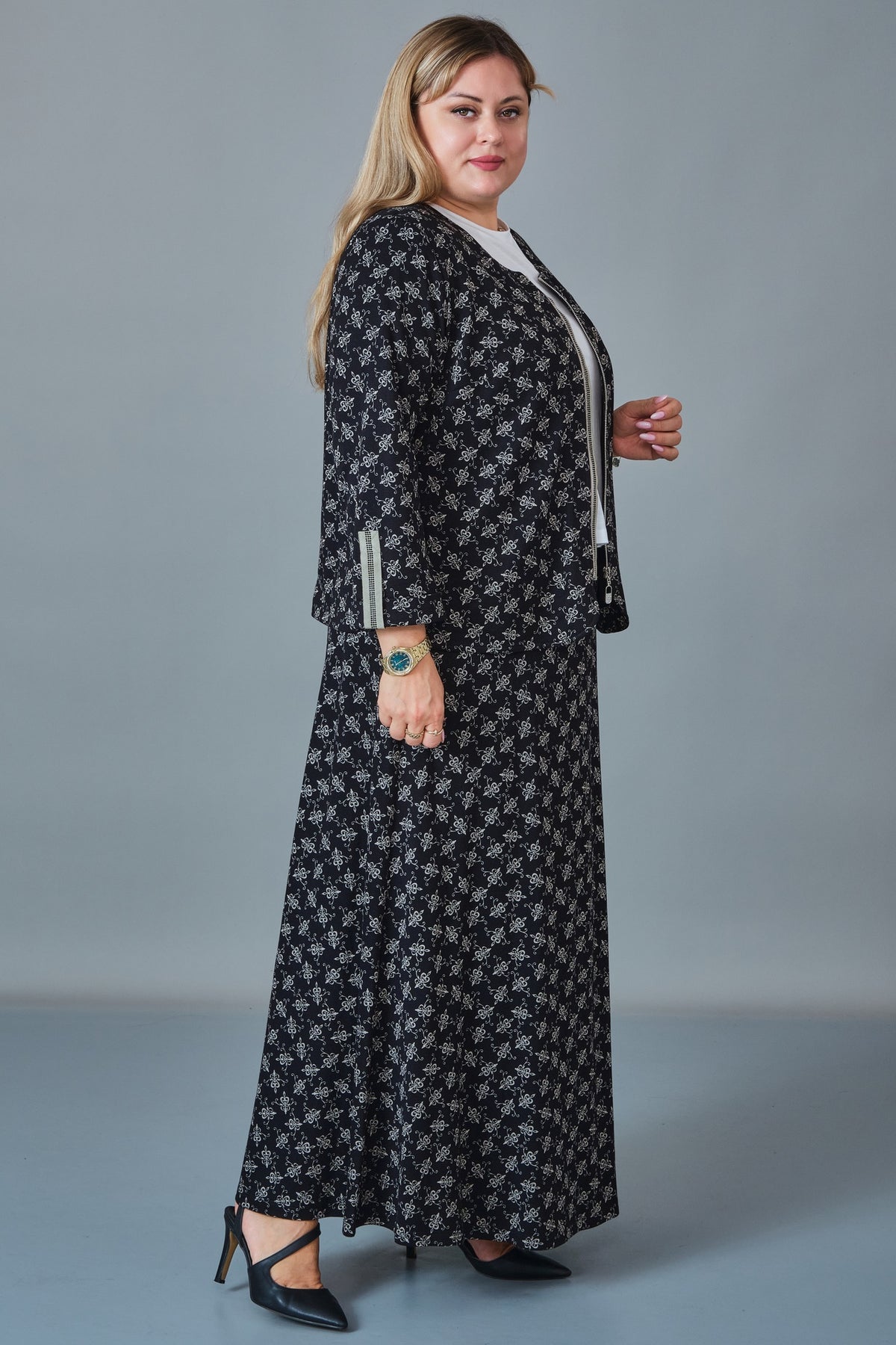 Gumanize - Plus Size Suit (GMZTK787-8494)