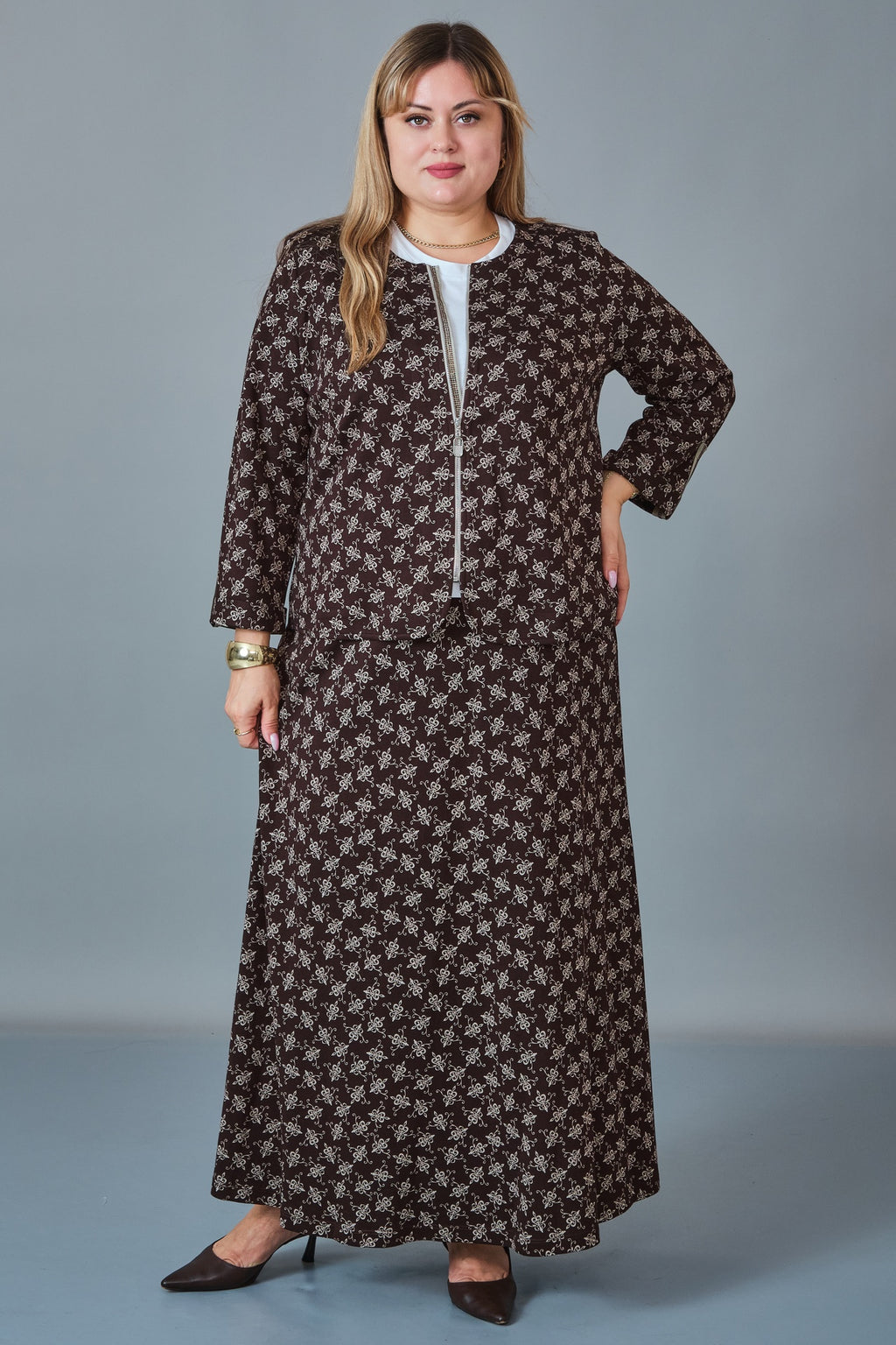 Gumanize - Plus Size Suit (GMZTK787-8494)