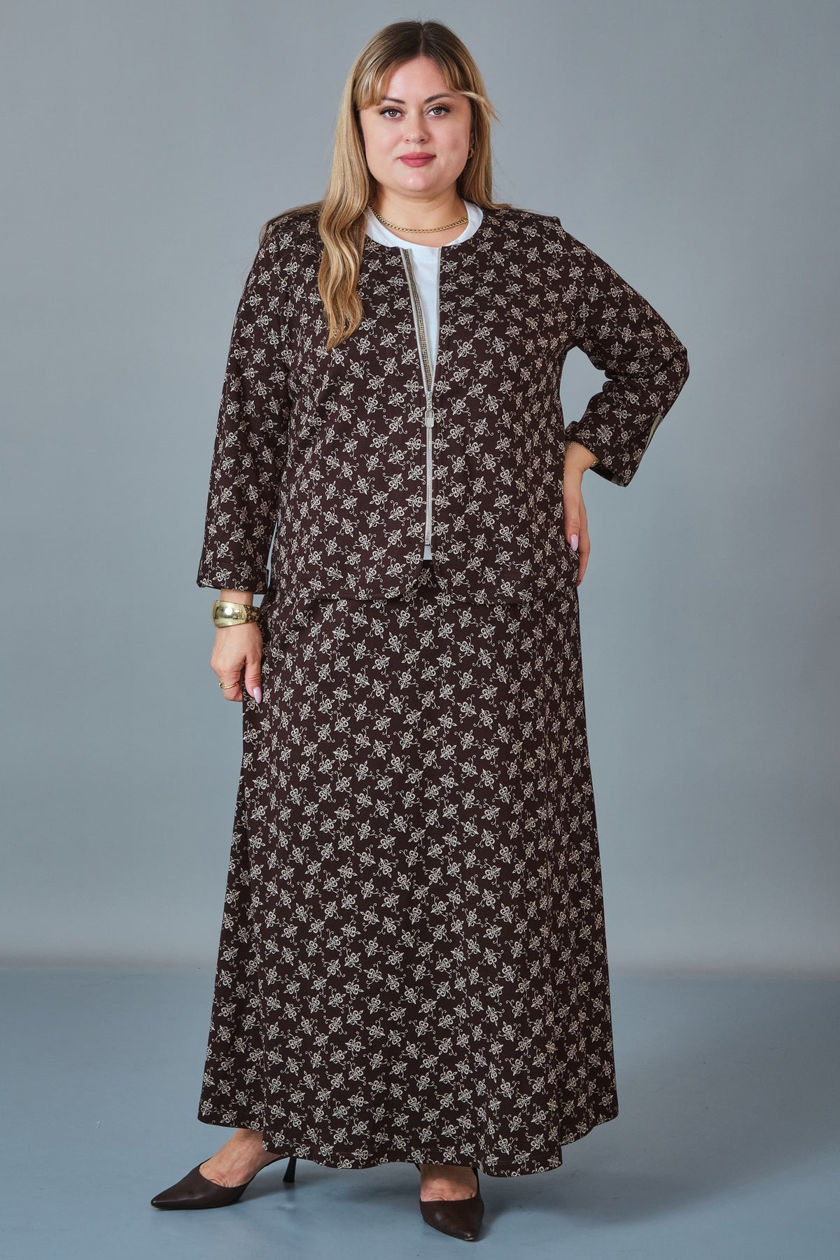 Gumanize - Plus Size Suit (GMZTK787-8494)