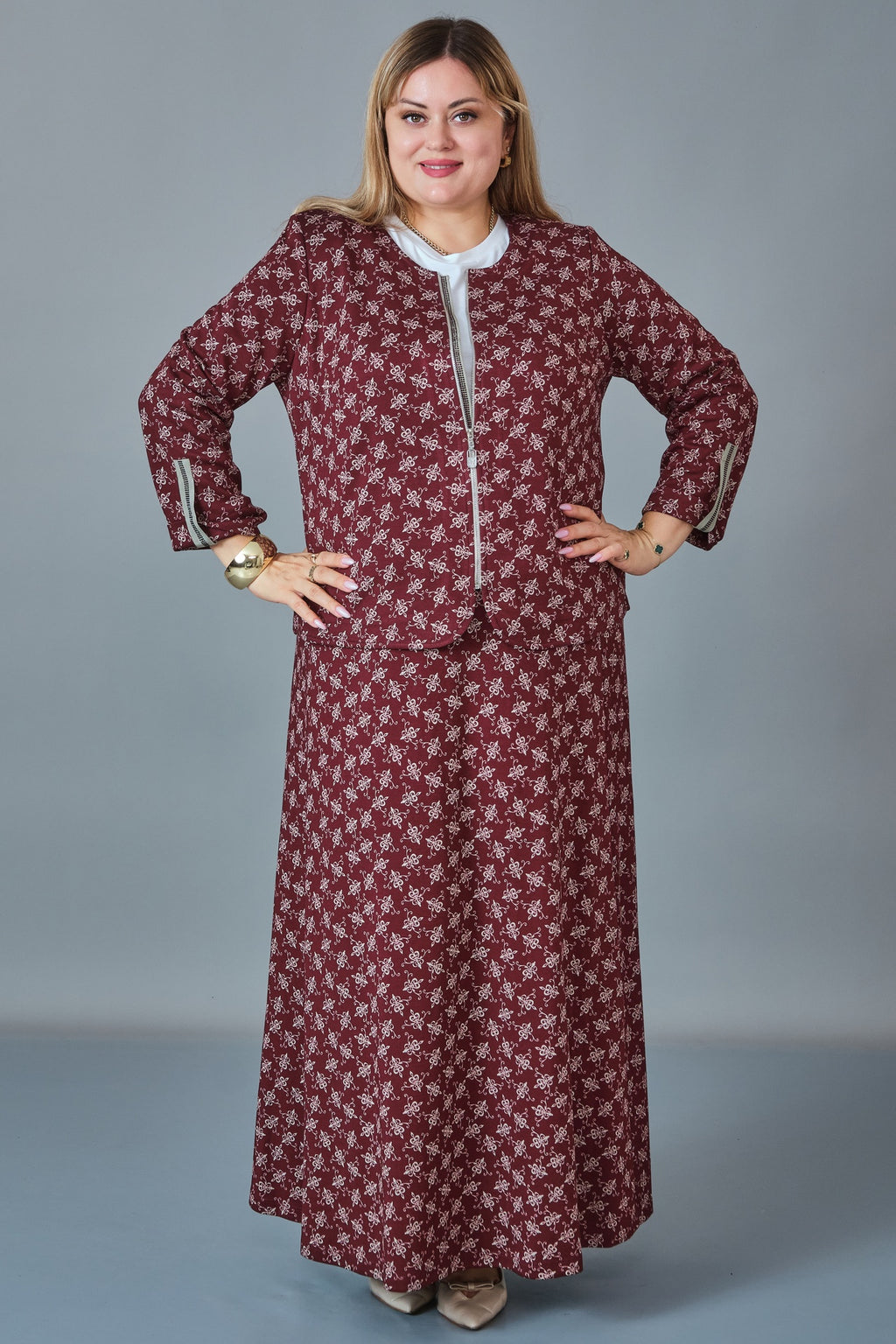Gumanize - Plus Size Suit (GMZTK787-8494)