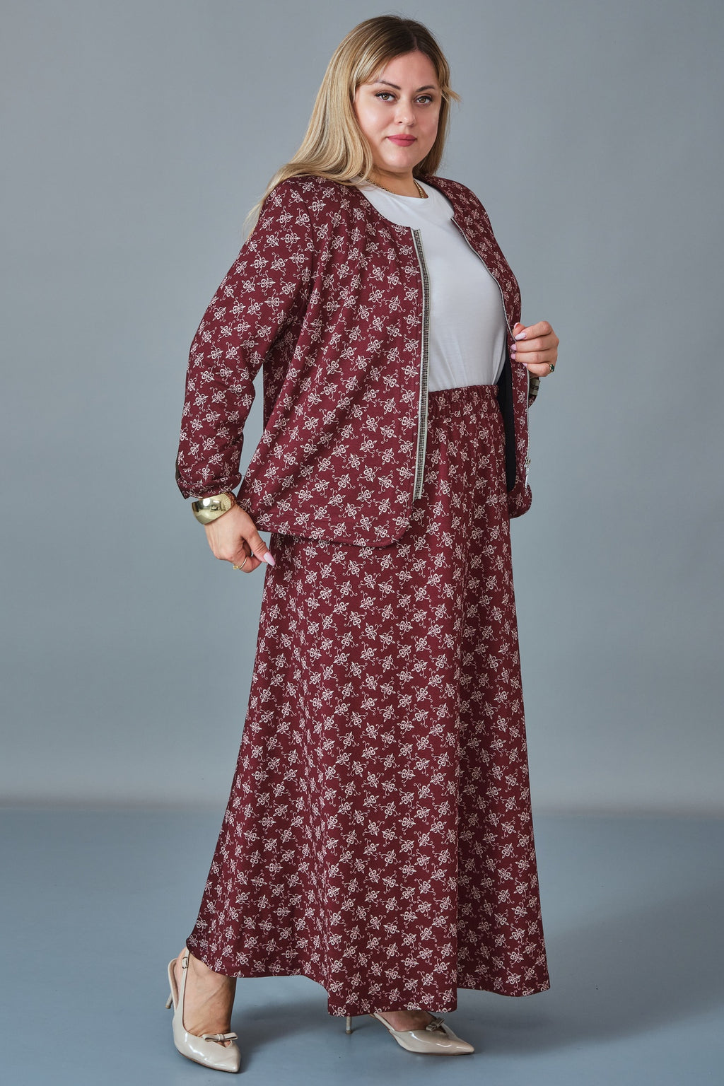 Gumanize - Plus Size Suit (GMZTK787-8494)