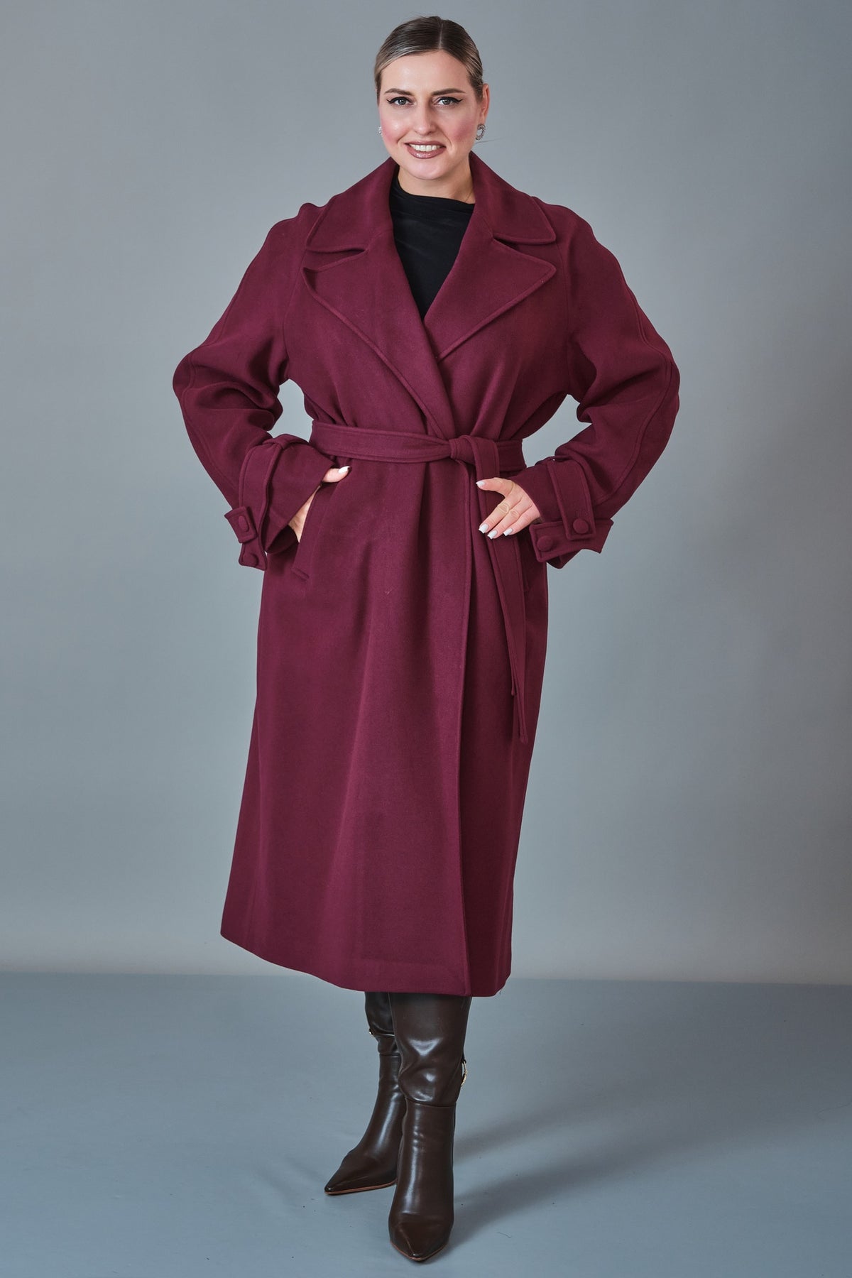Renata - Plus Size Coat (REN27K3529.9)