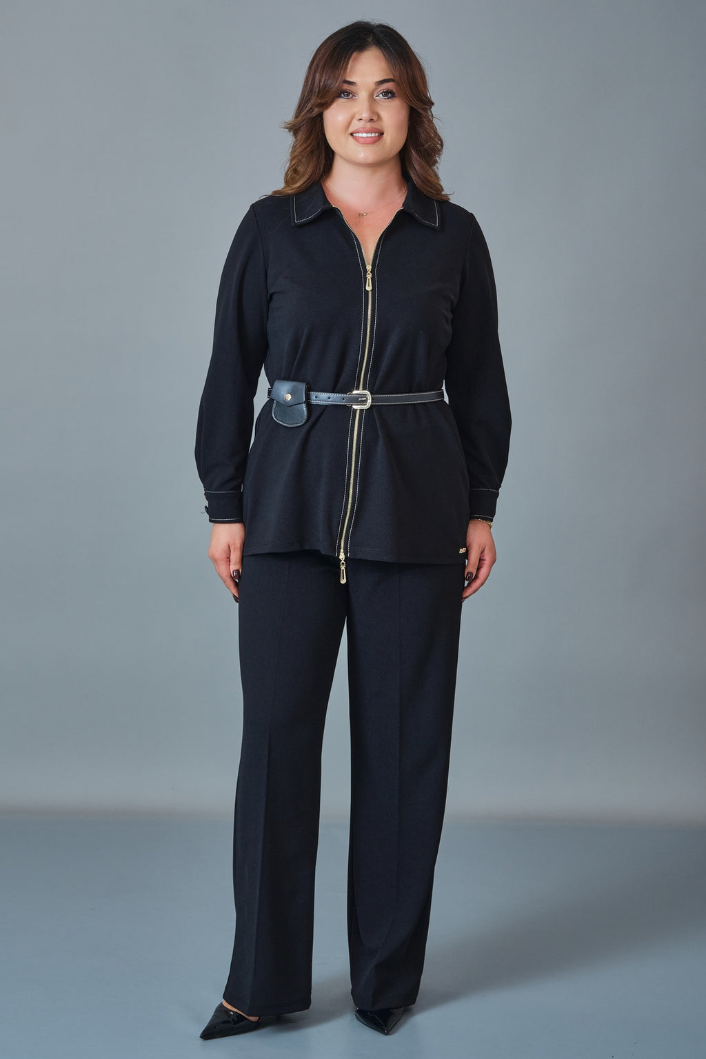 Dress Port - Plus Size Suit (DSP27K3689)