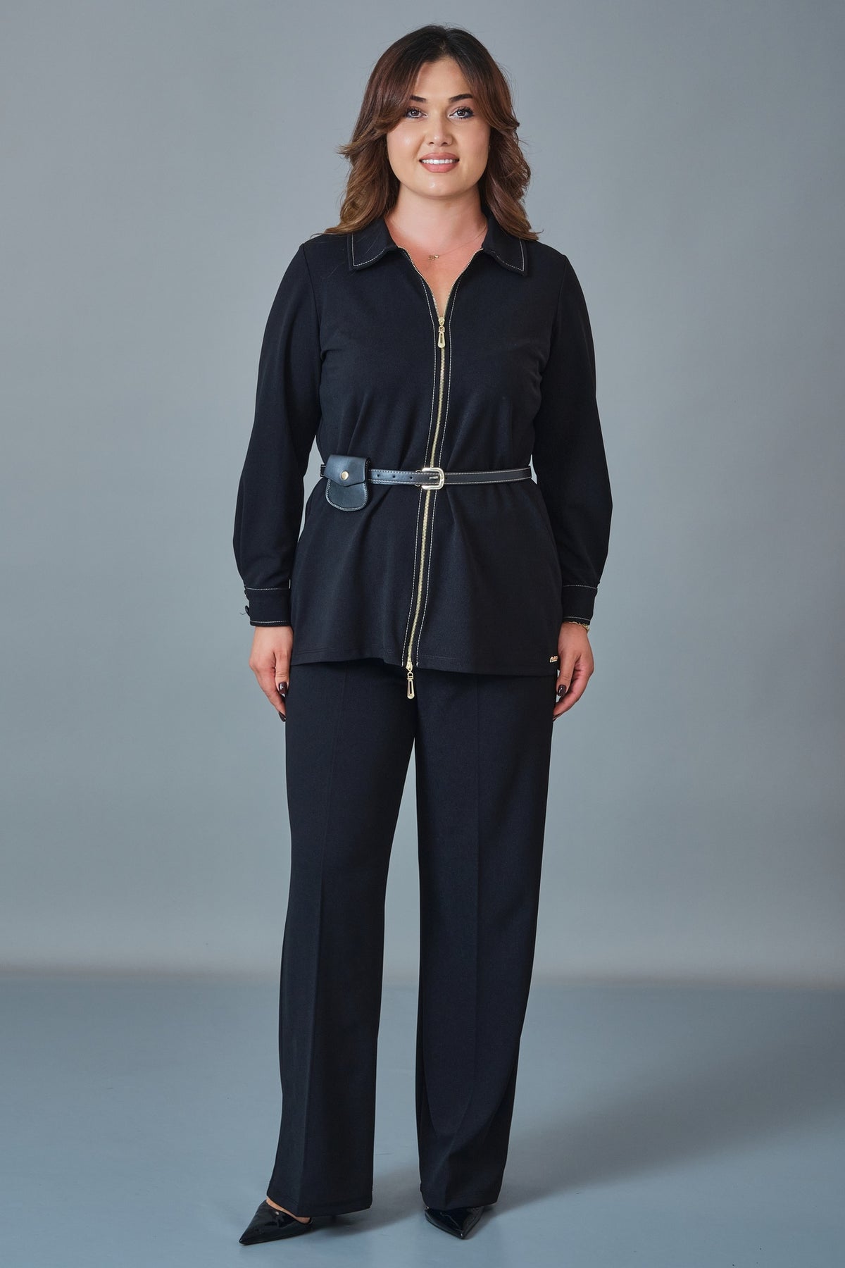 Dress Port - Plus Size Suit (DSP27K3689)