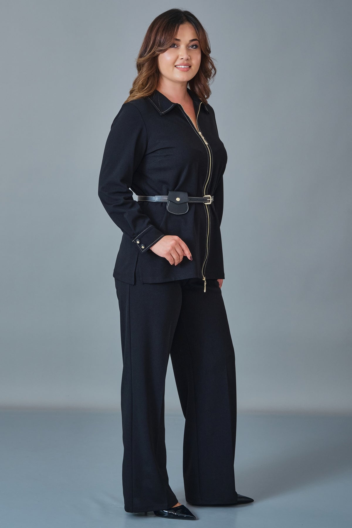 Dress Port - Plus Size Suit (DSP27K3689)