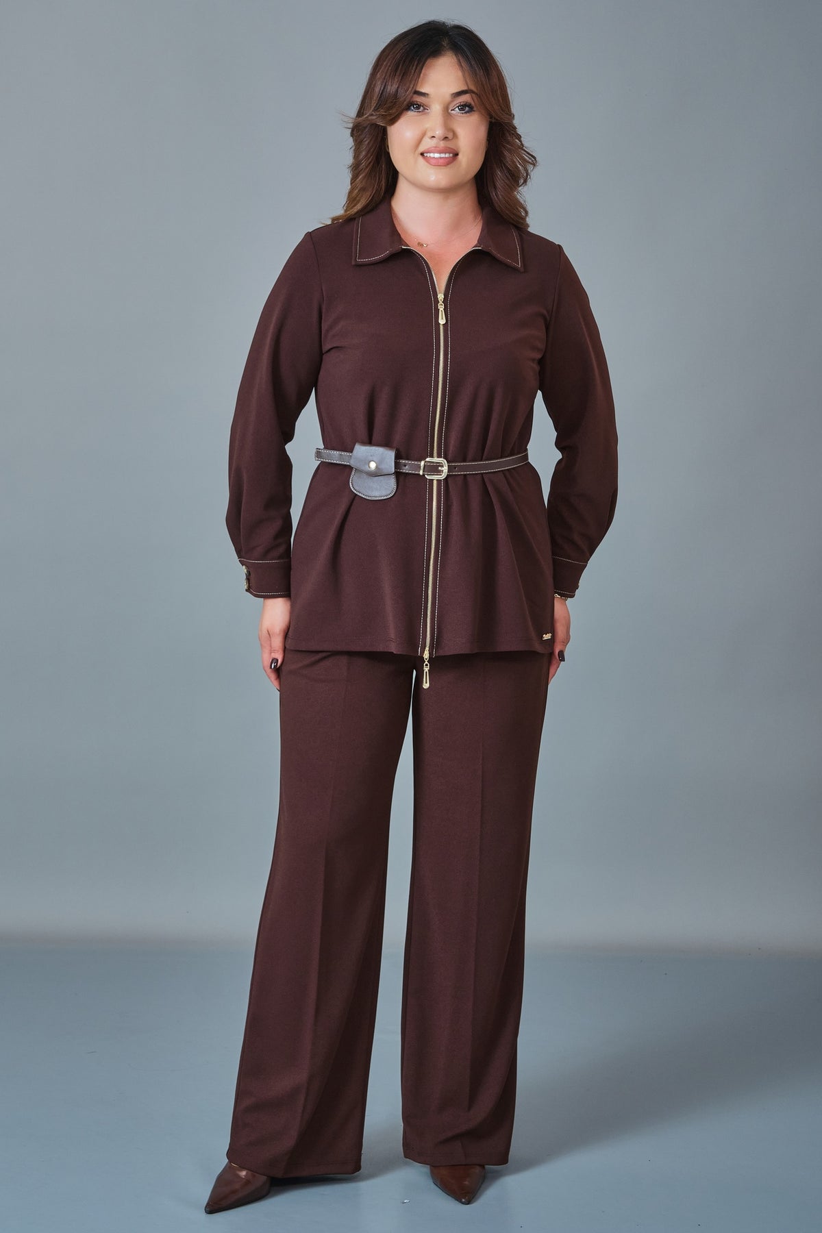 Dress Port - Plus Size Suit (DSP27K3689)