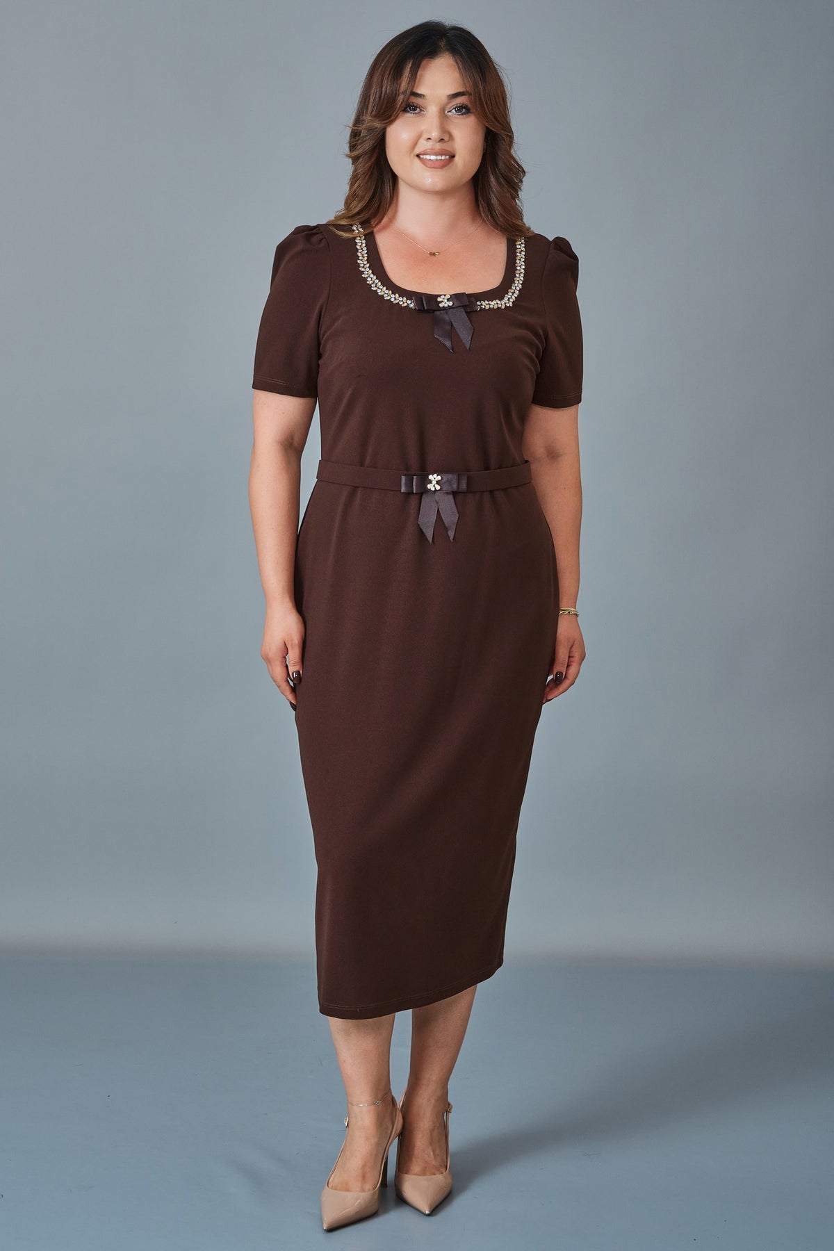Dress Port - Plus Size Dress (DSP27K5846)
