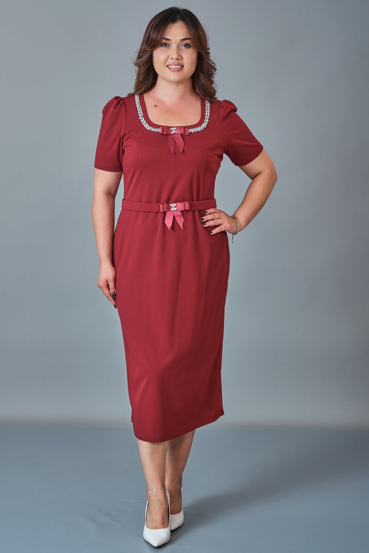 Dress Port - Plus Size Dress (DSP27K5846)