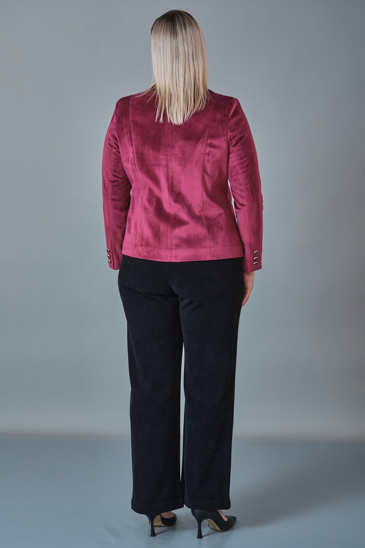 Hatunca - Plus Size Suit (HTC27K184080BB)