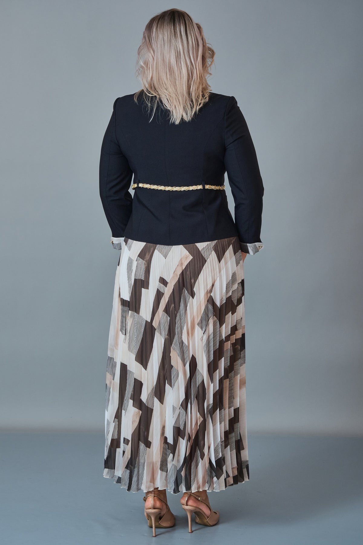 Hatunca - Plus Size Suit (HTC27K184254BB)