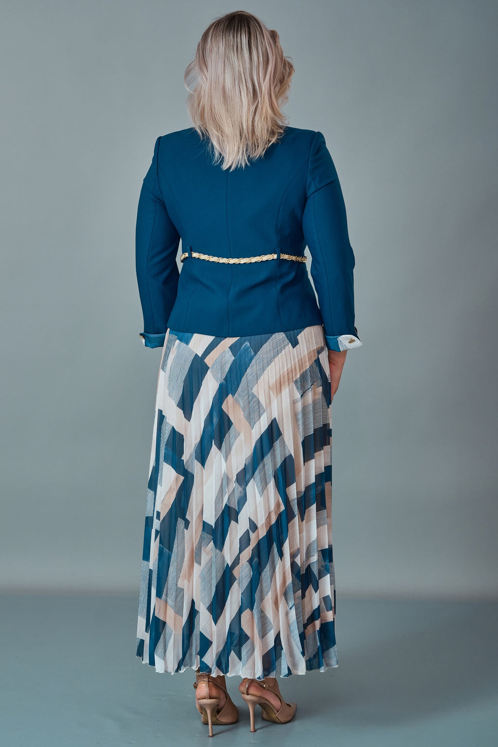 Hatunca - Plus Size Suit (HTC27K184254BB)