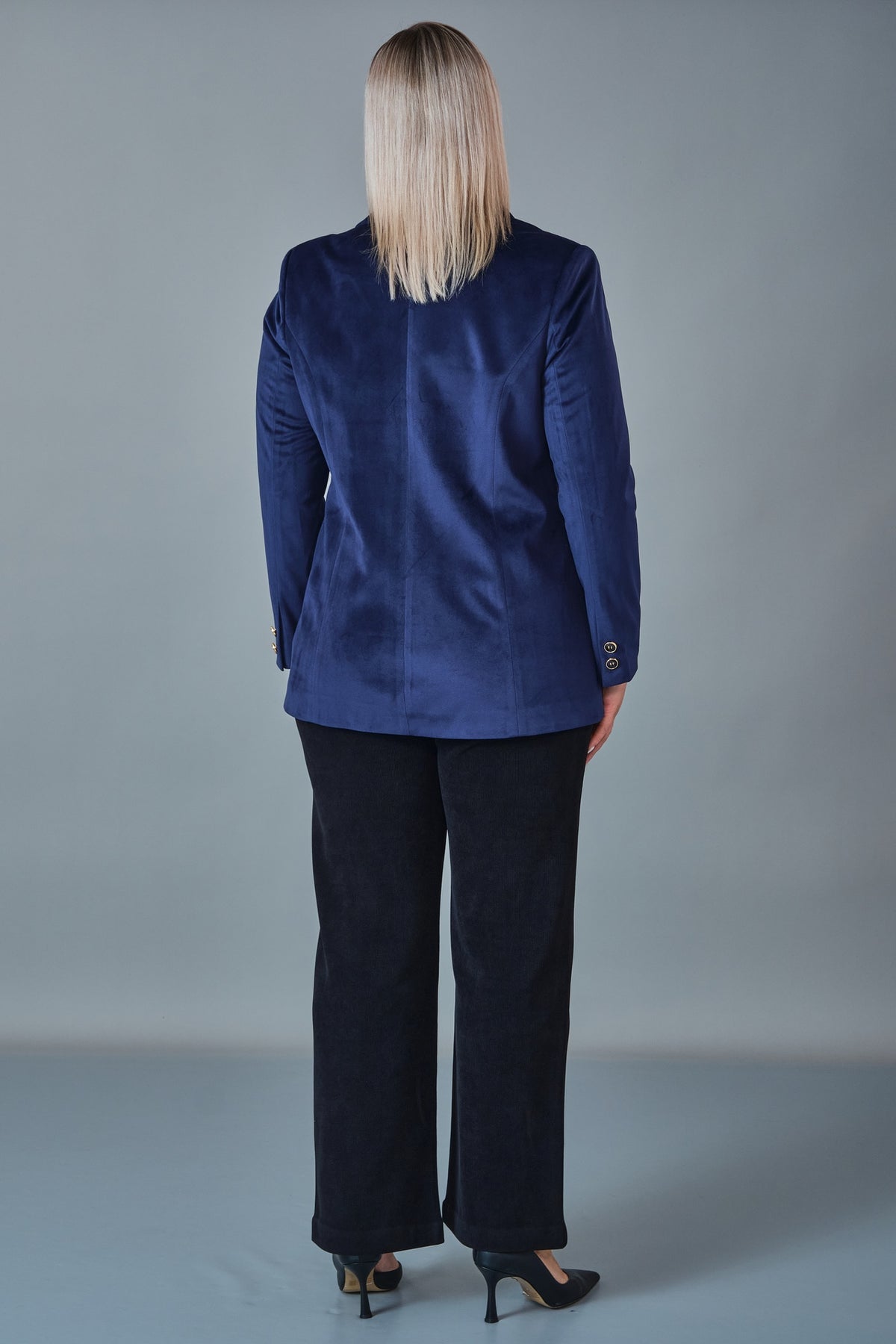 Hatunca - Plus Size Suit (HTC27K184082BB)