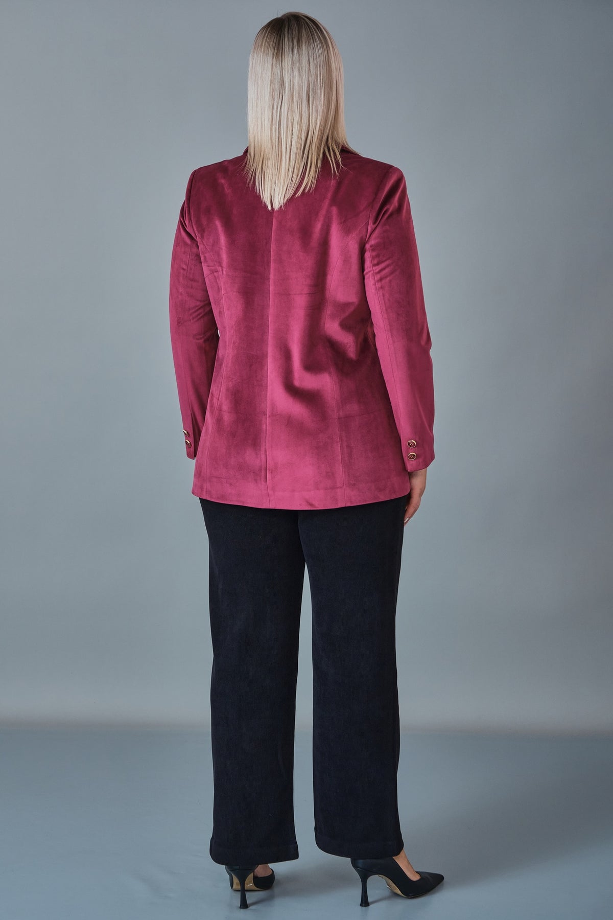 Hatunca - Plus Size Suit (HTC27K184082BB)