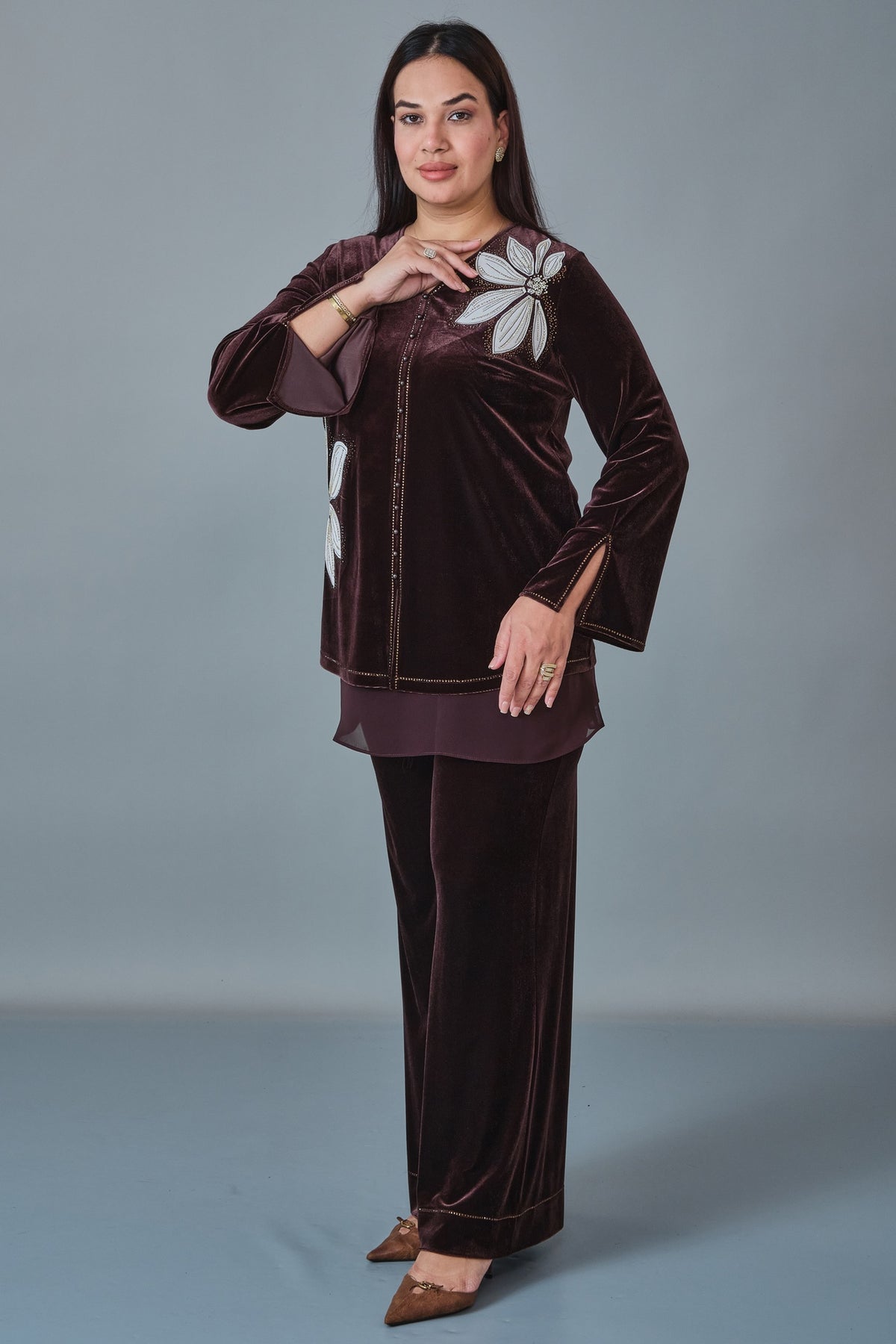 Quizas - Plus Size Suit (QUZ27K6199)