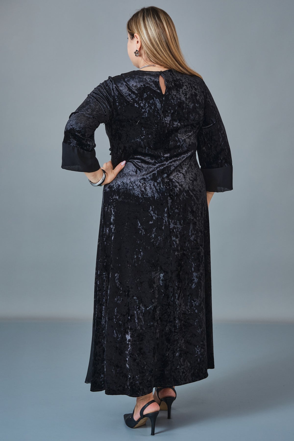 Chiffon Line - Plus Size Dress (CFL27K3533)