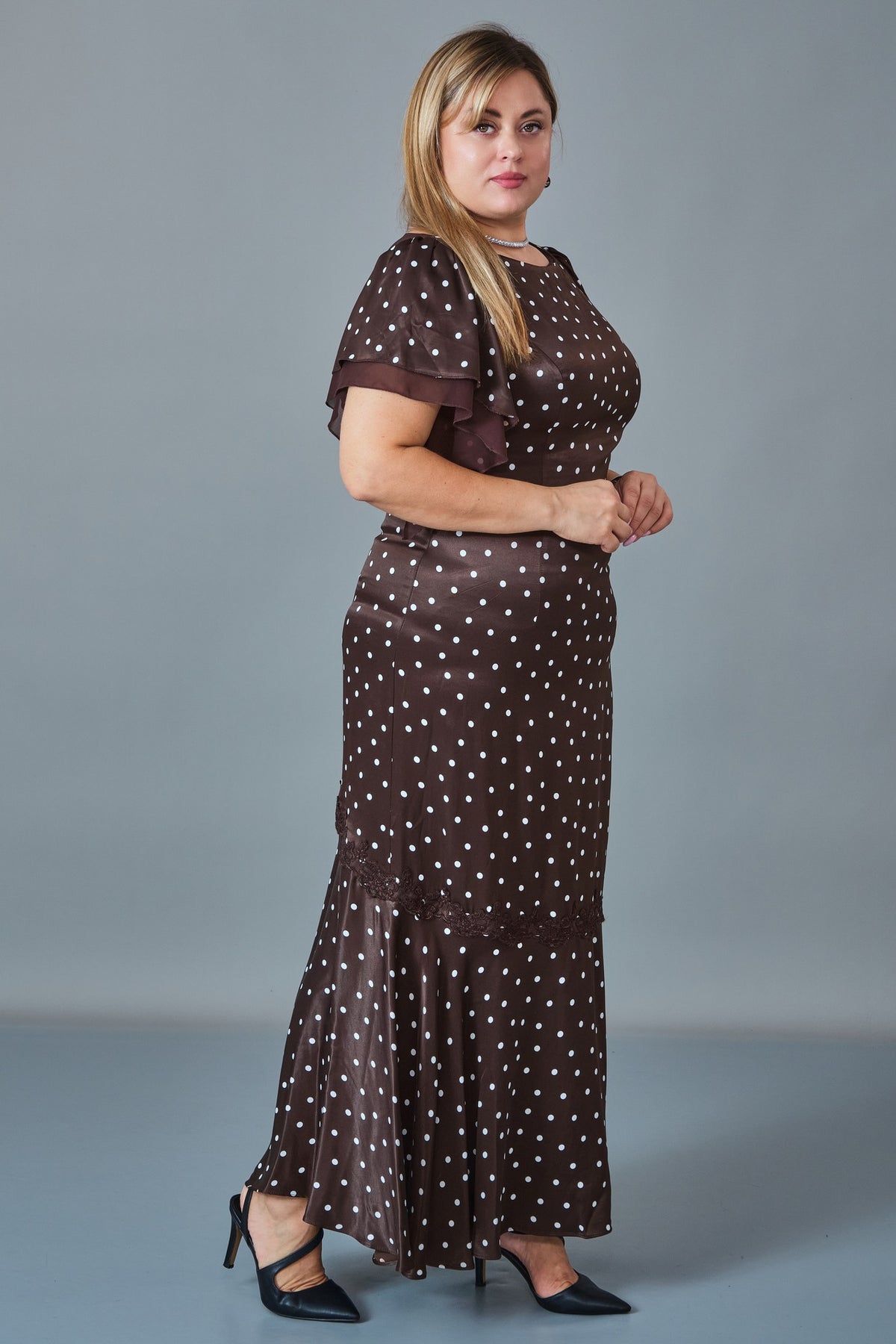 Chiffon Line - Plus Size Dress (CFL27K3503)