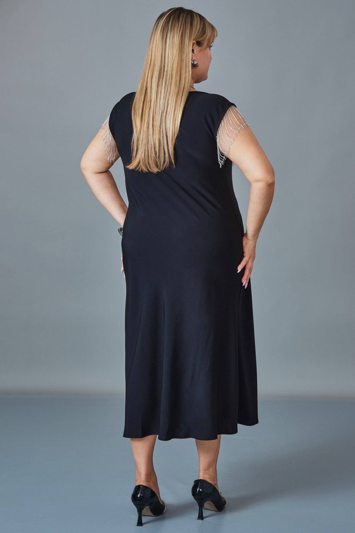 Chiffon Line - Plus Size Dress (CFL27K3536)