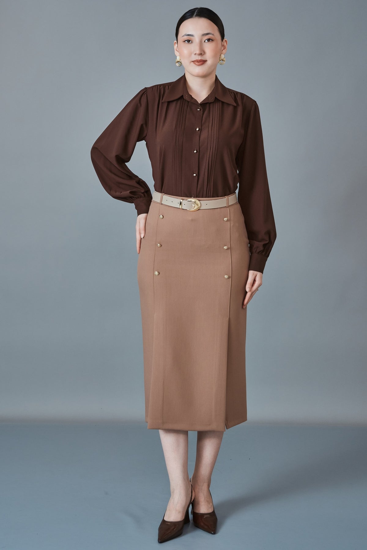 Butik Dayi - Regular Size Skirt (BDY27K31557-576)