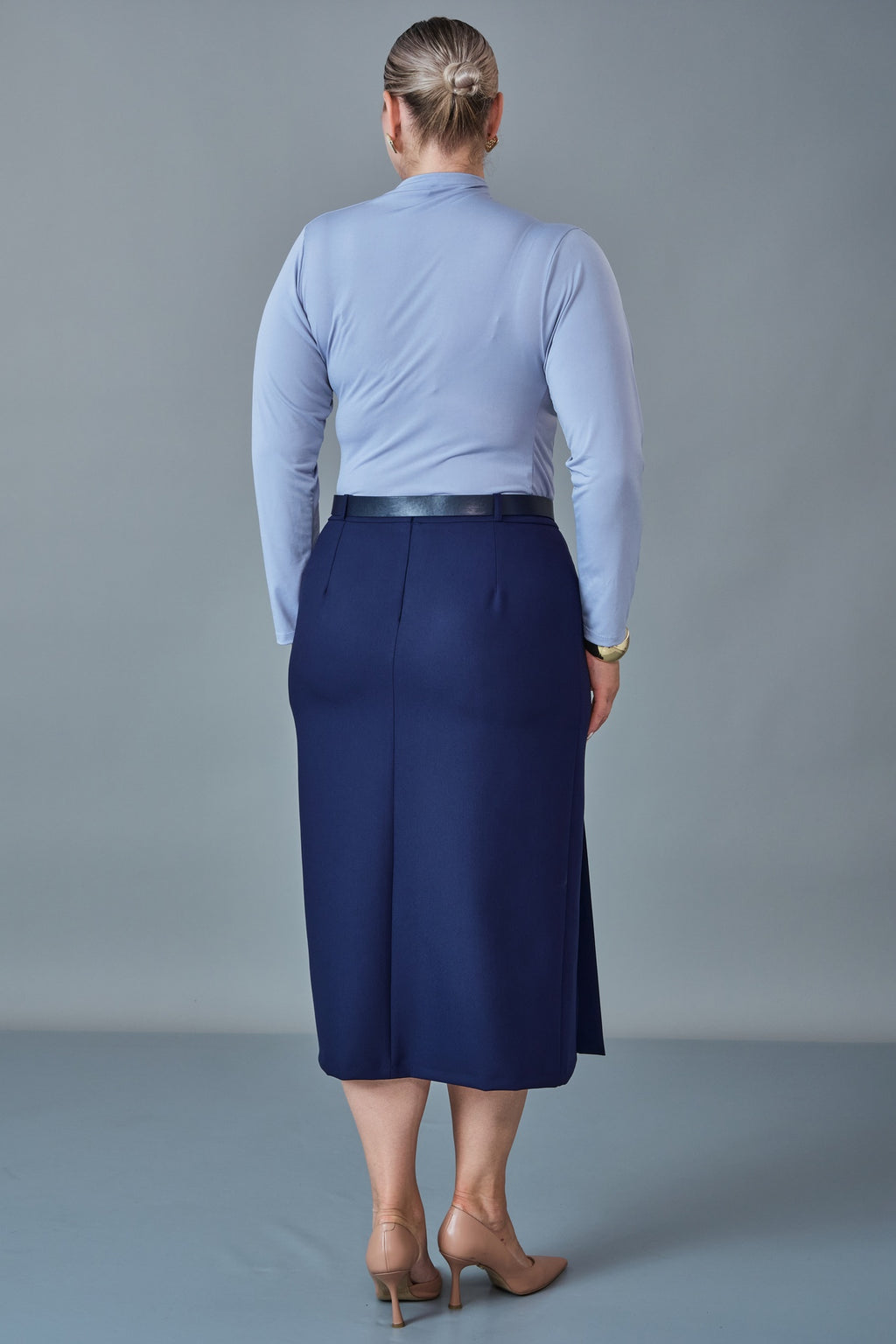 Butik Dayi - Plus Size Skirt (BDY27K31558-576)