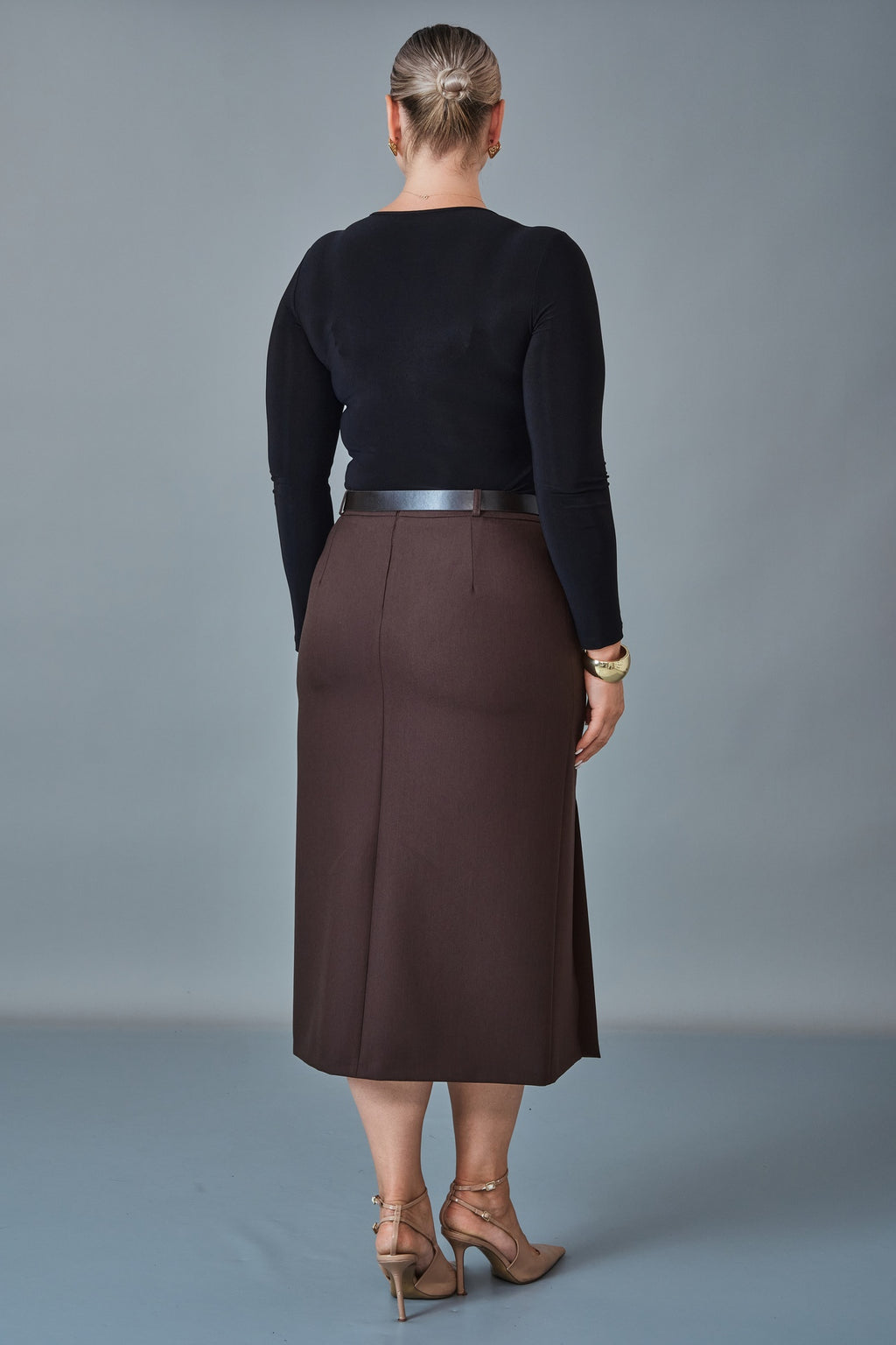 Butik Dayi - Plus Size Skirt (BDY27K31558-576)