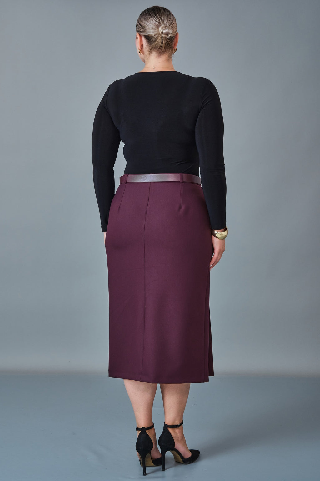 Butik Dayi - Plus Size Skirt (BDY27K31558-576)
