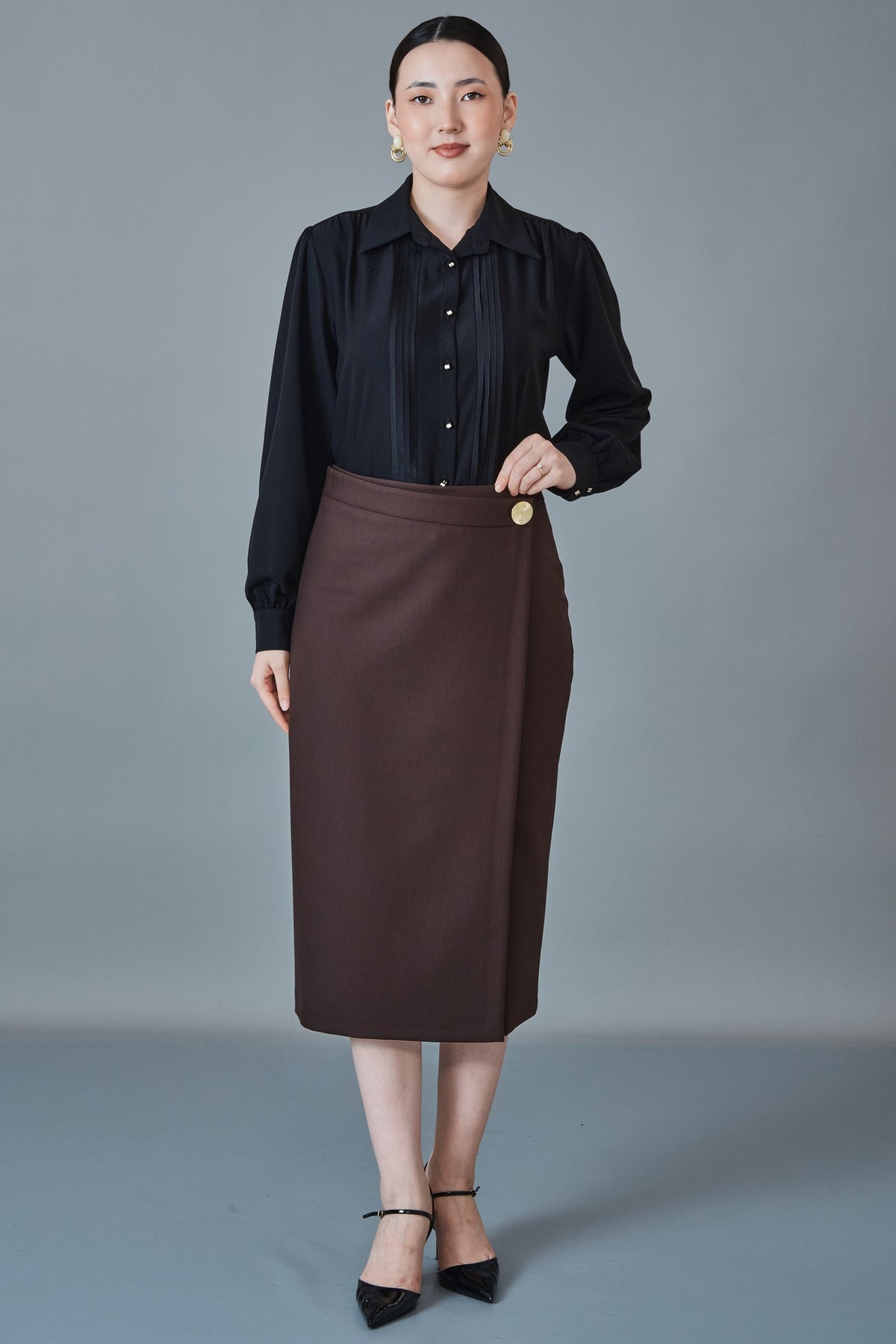 Butik Dayi - Regular Size Skirt (BDY27K31585-576)