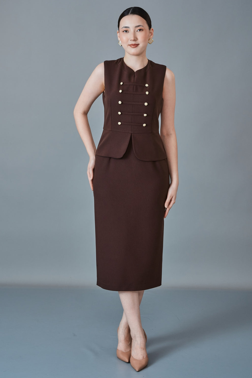 Butik Dayi - Regular Size Dress (BDY27K61378-576)