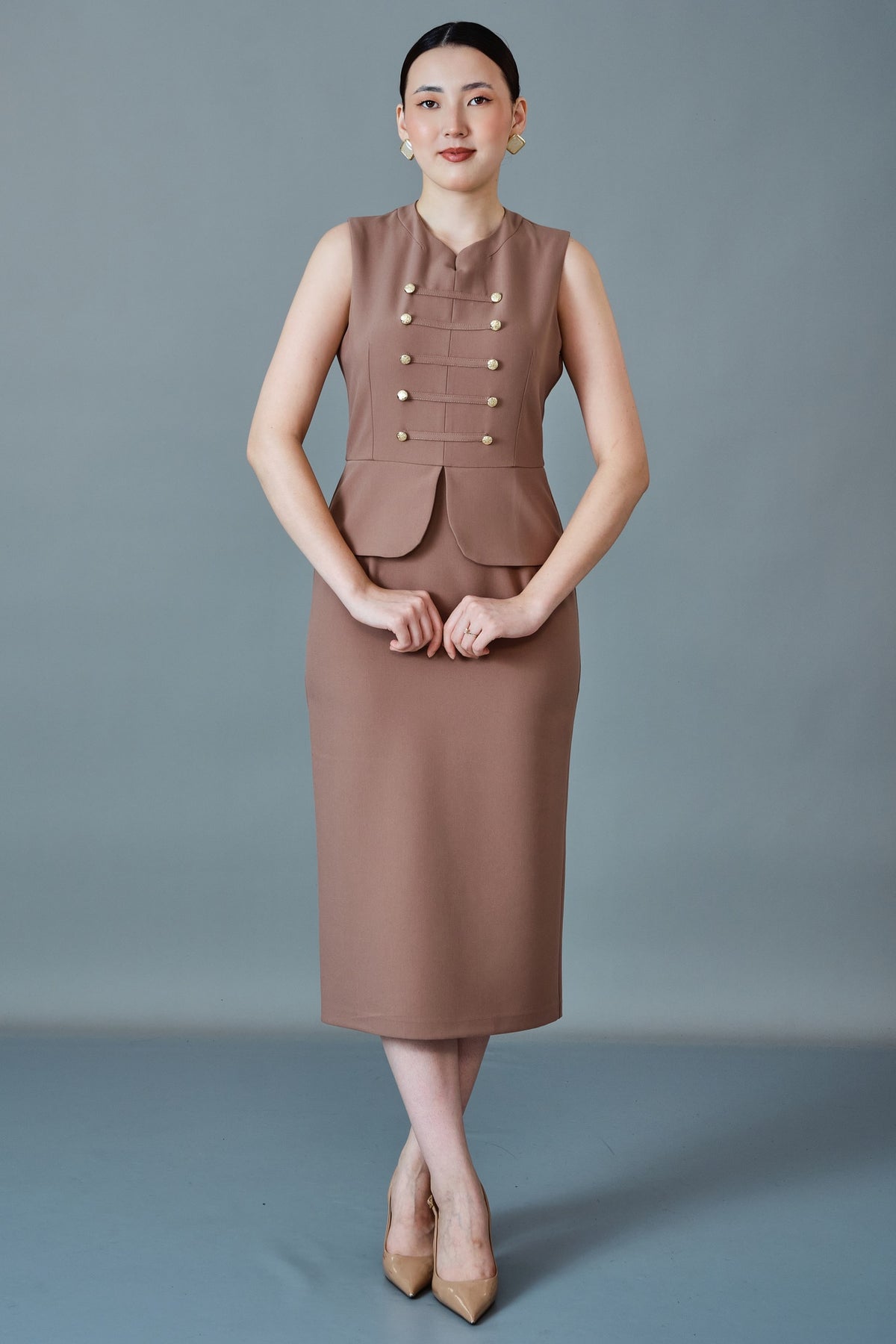 Butik Dayi - Regular Size Dress (BDY27K61378-576)