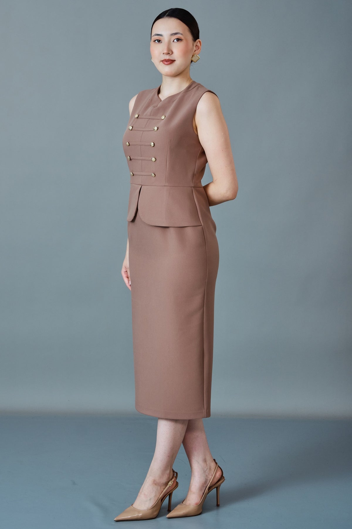 Butik Dayi - Regular Size Dress (BDY27K61378-576)