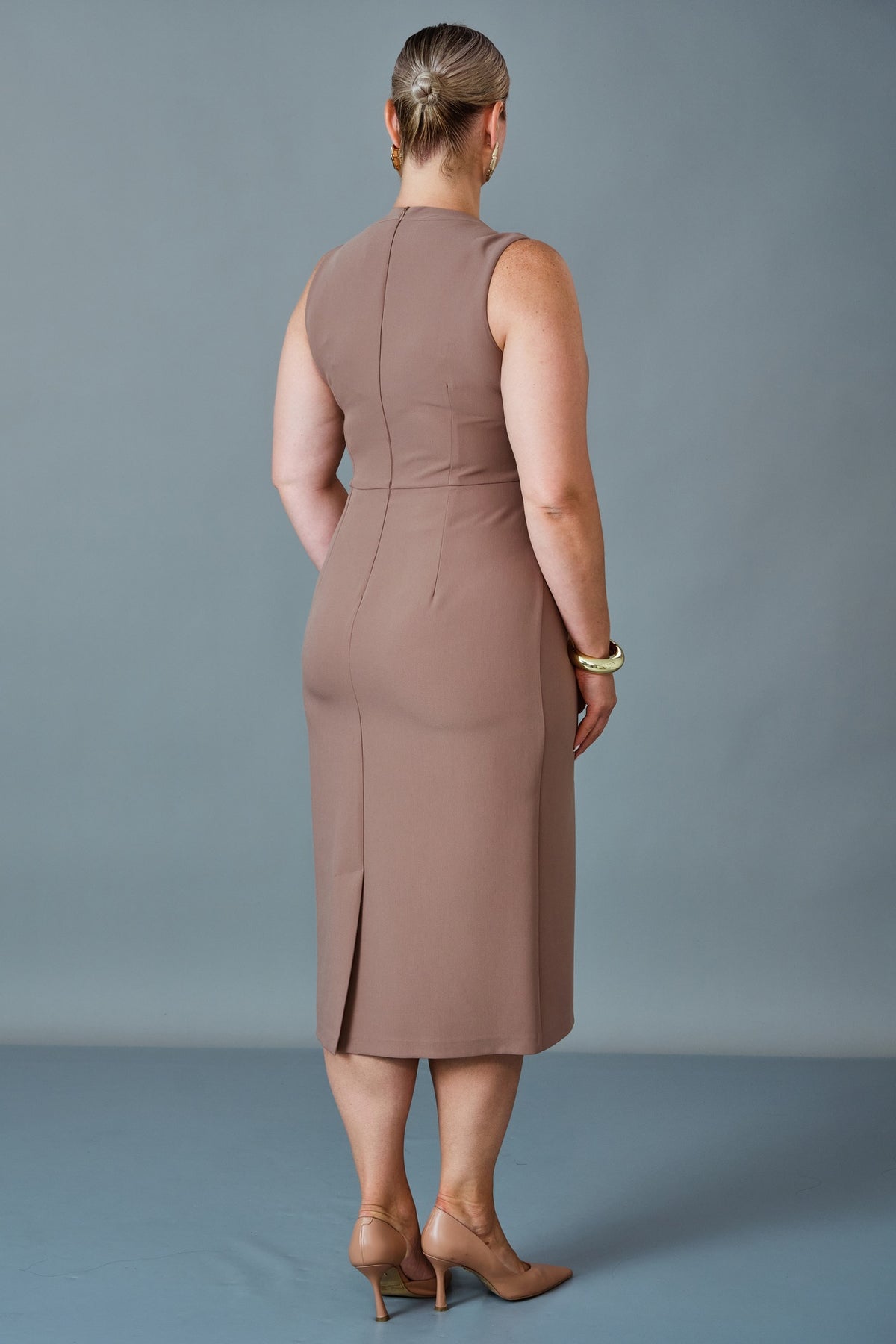 Butik Dayi - Plus Size Dress (BDY27K61379-576)