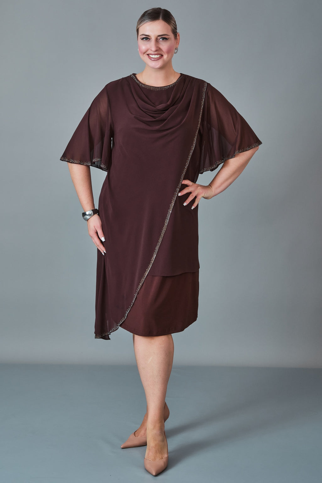 Soley - Plus Size Dress (SLY27K1017)
