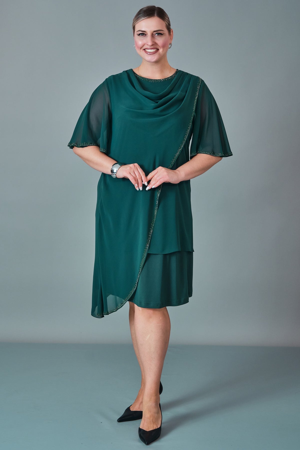 Soley - Plus Size Dress (SLY27K1017)