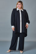Kifayet - Extended Plus Size Tunic (KFT27K23812)