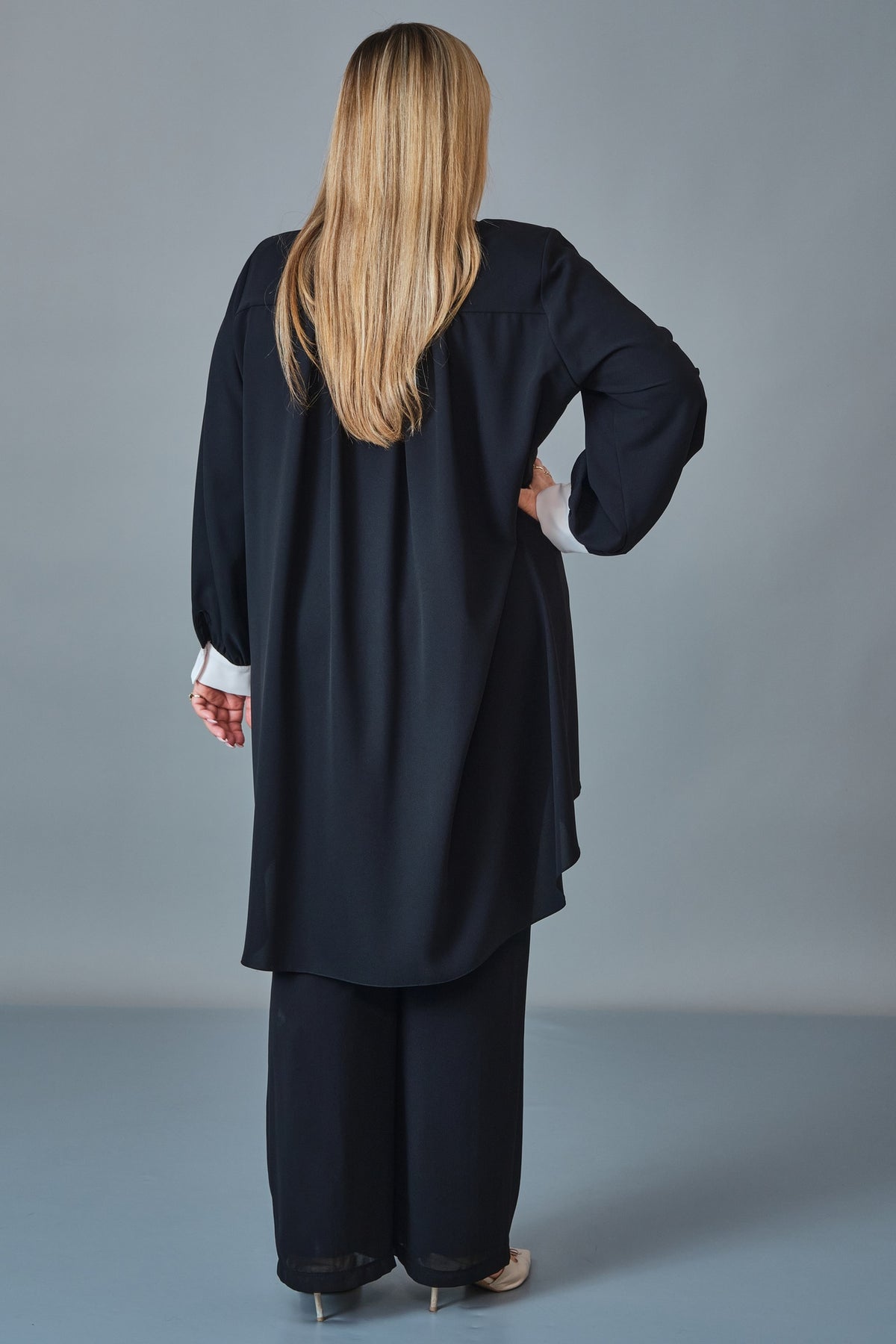 Kifayet - Extended Plus Size Tunic (KFT27K23812)
